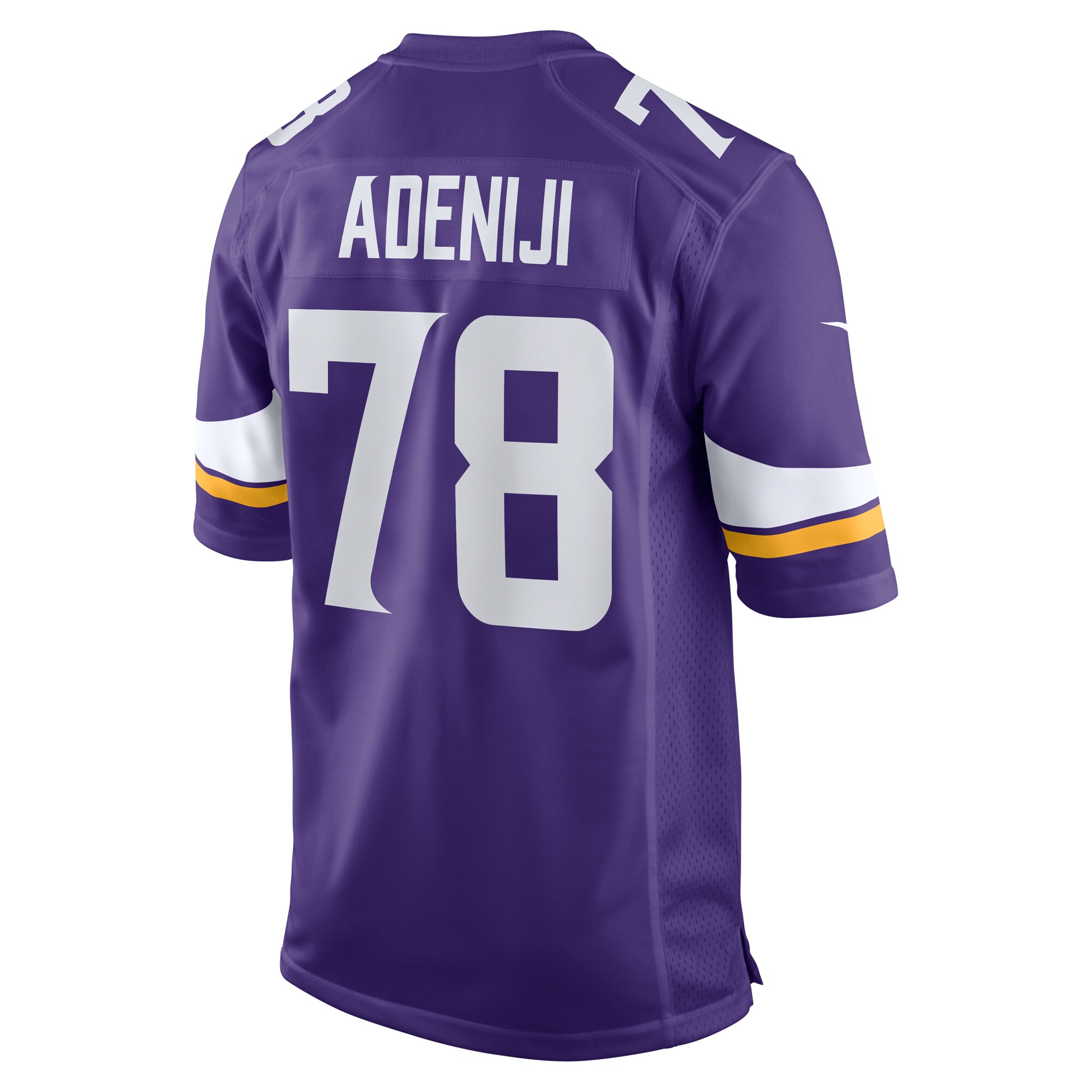 Hakeem Adeniji Minnesota Vikings Nike Team Game Jersey -  Purple - PersonalJerseys