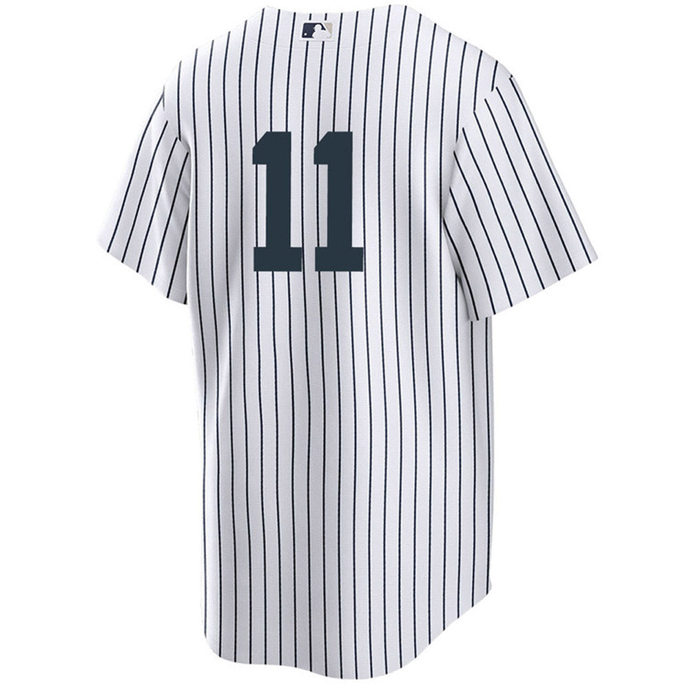 Men's New York Yankees Anthony Volpe Cool Base Replica Home Jersey - White - PersonalJerseys