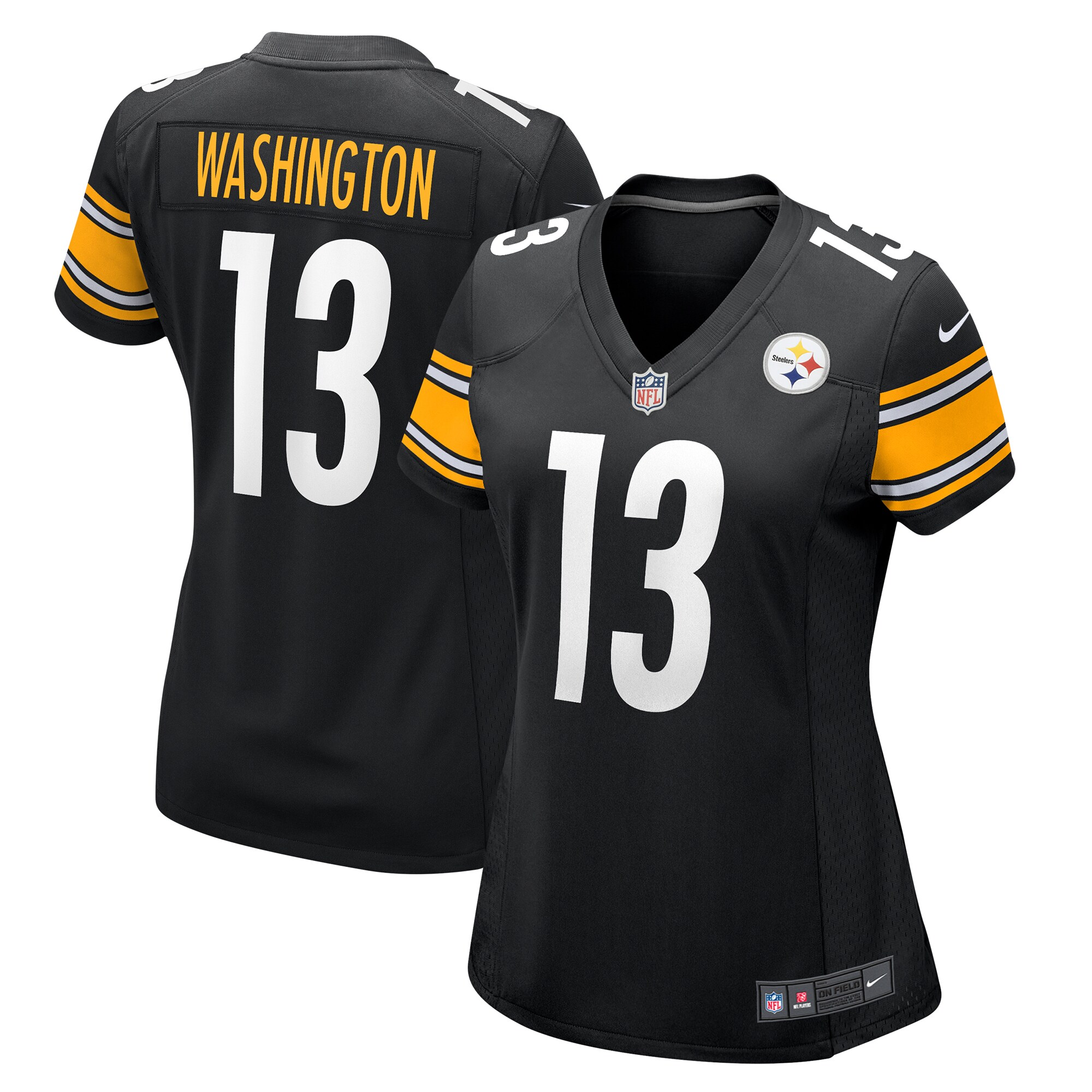 James Washington Pittsburgh Steelers Nike Women's Game Jersey - Black - PersonalJerseys