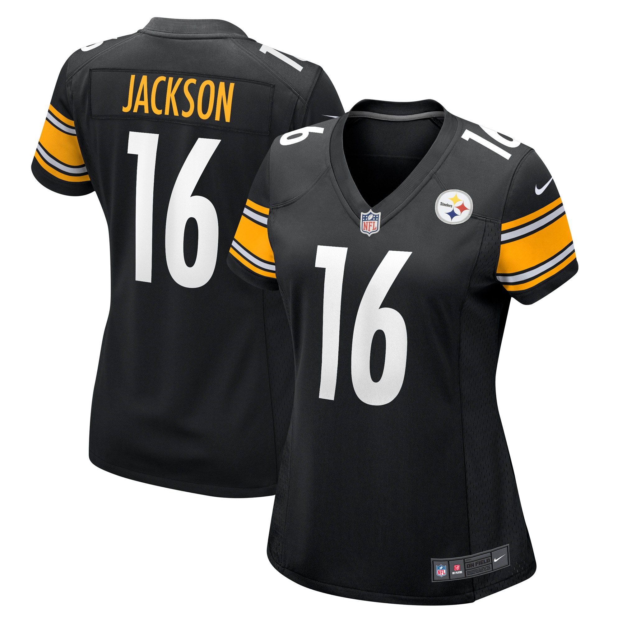 Josh Jackson Pittsburgh Steelers Nike Women's Game Player Jersey - Black - PersonalJerseys