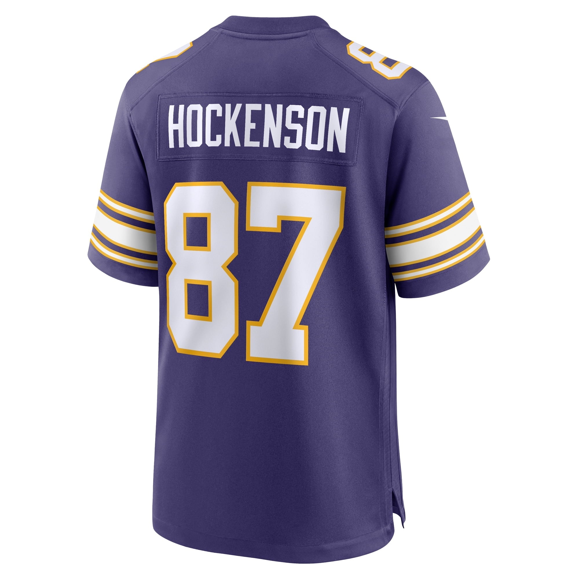 Men's Nike T.J. Hockenson Purple Minnesota Vikings Classic Player Game Jersey - PersonalJerseys