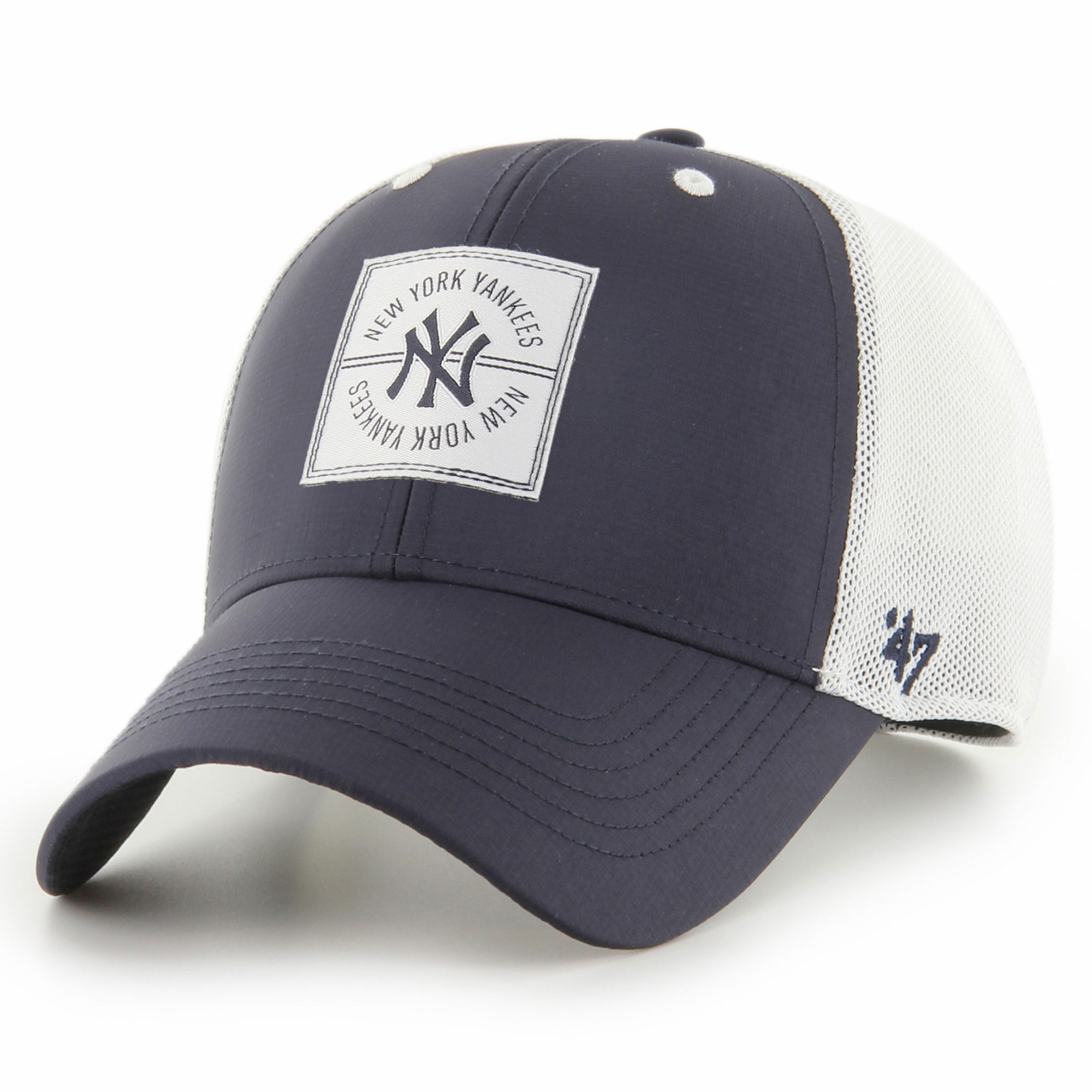 New York Yankees '47 Disburse MVP Trucker Adjustable Hat - Navy - PersonalJerseys