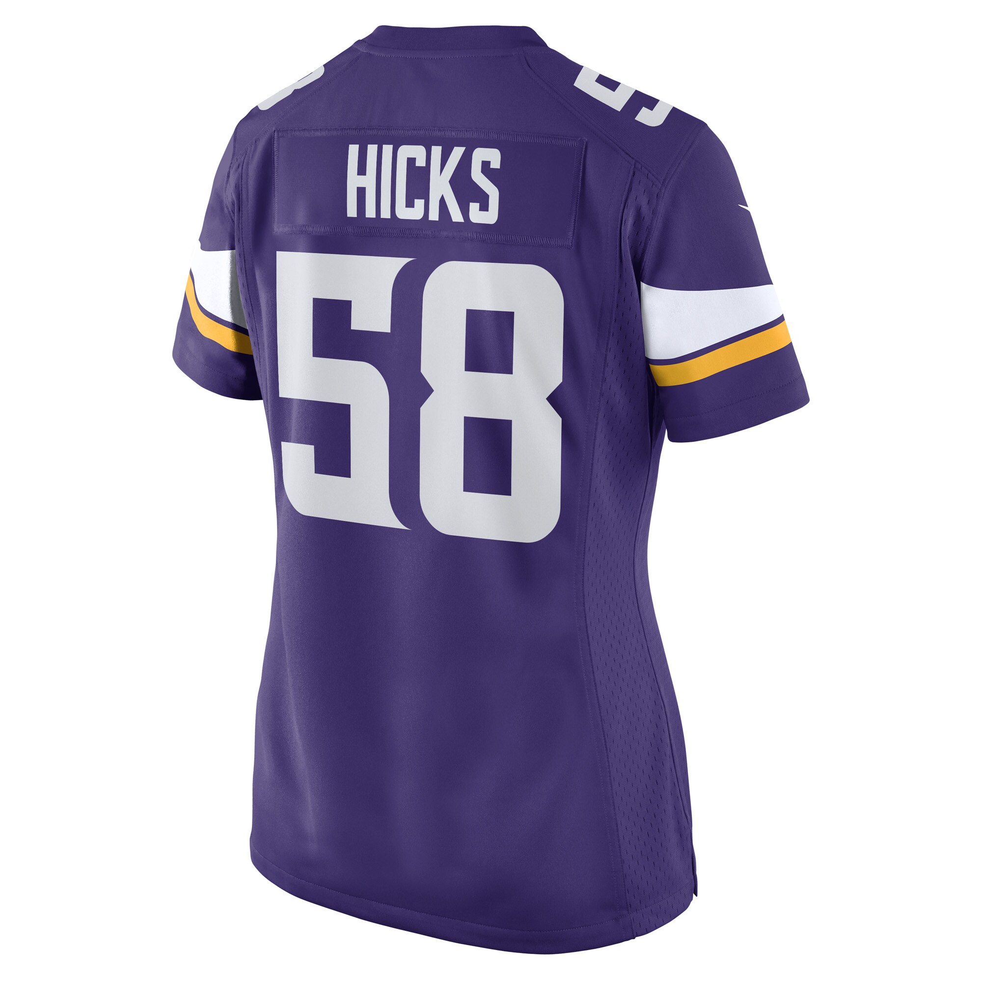 Minnesota Vikings Jordan Hicks Purple Game Player Jersey for Youth Women Men - Friend Lounge Store - Shop for All Things Jerseys Sports - PersonalJerseys