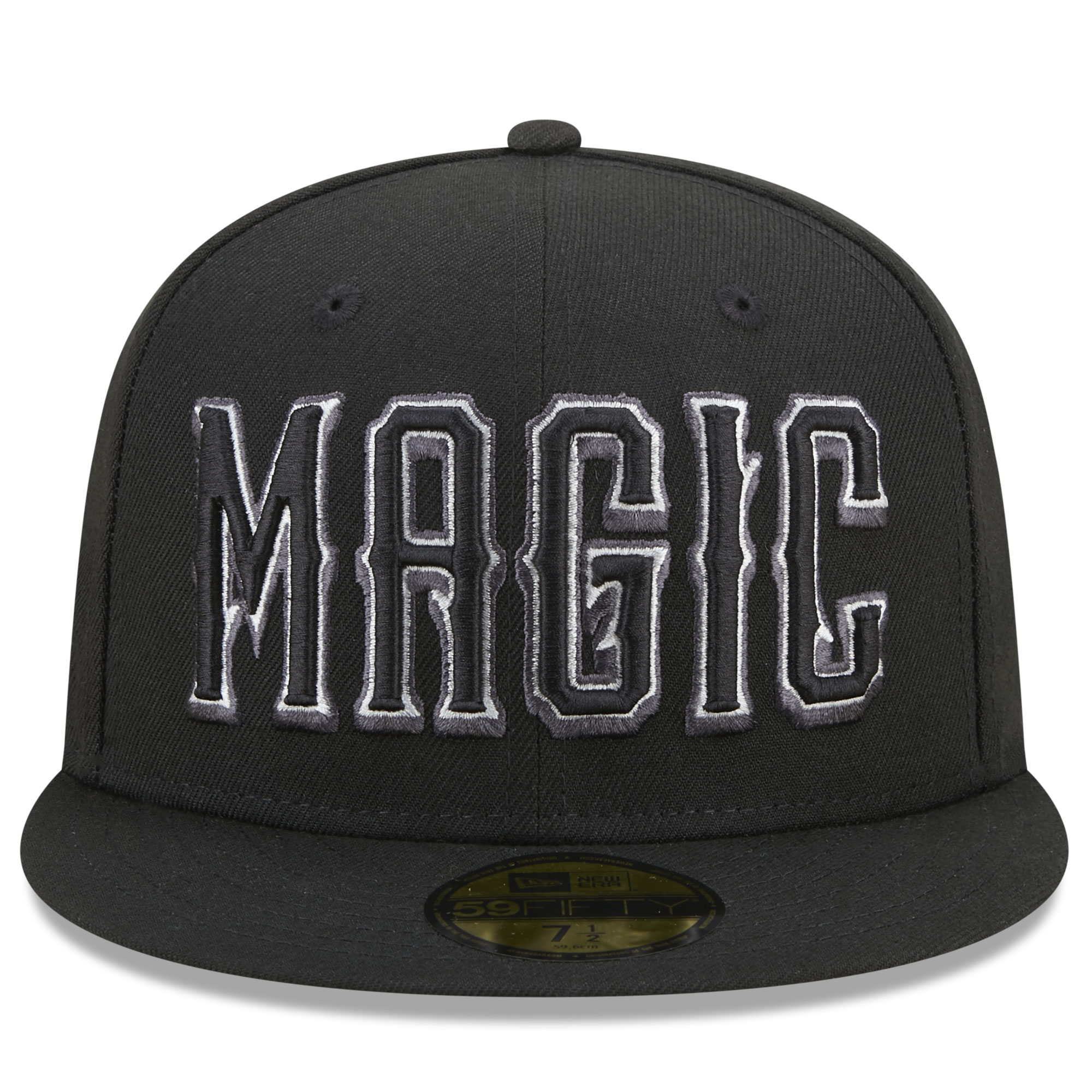 Orlando Magic New Era 2022/23 City Edition Alternate Logo 59FIFTY Fitted Hat - Black - PersonalJerseys