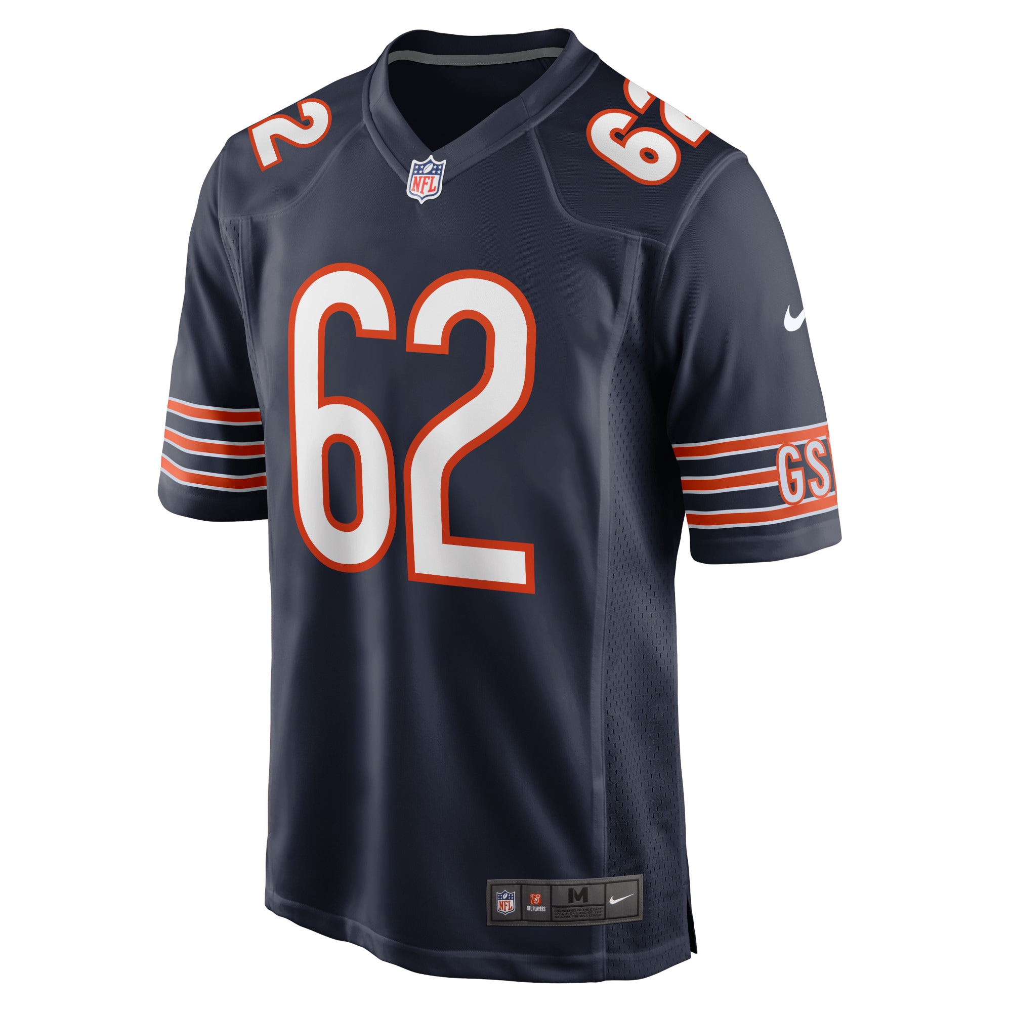 Lucas Patrick Chicago Bears Nike Game Jersey - Navy - PersonalJerseys