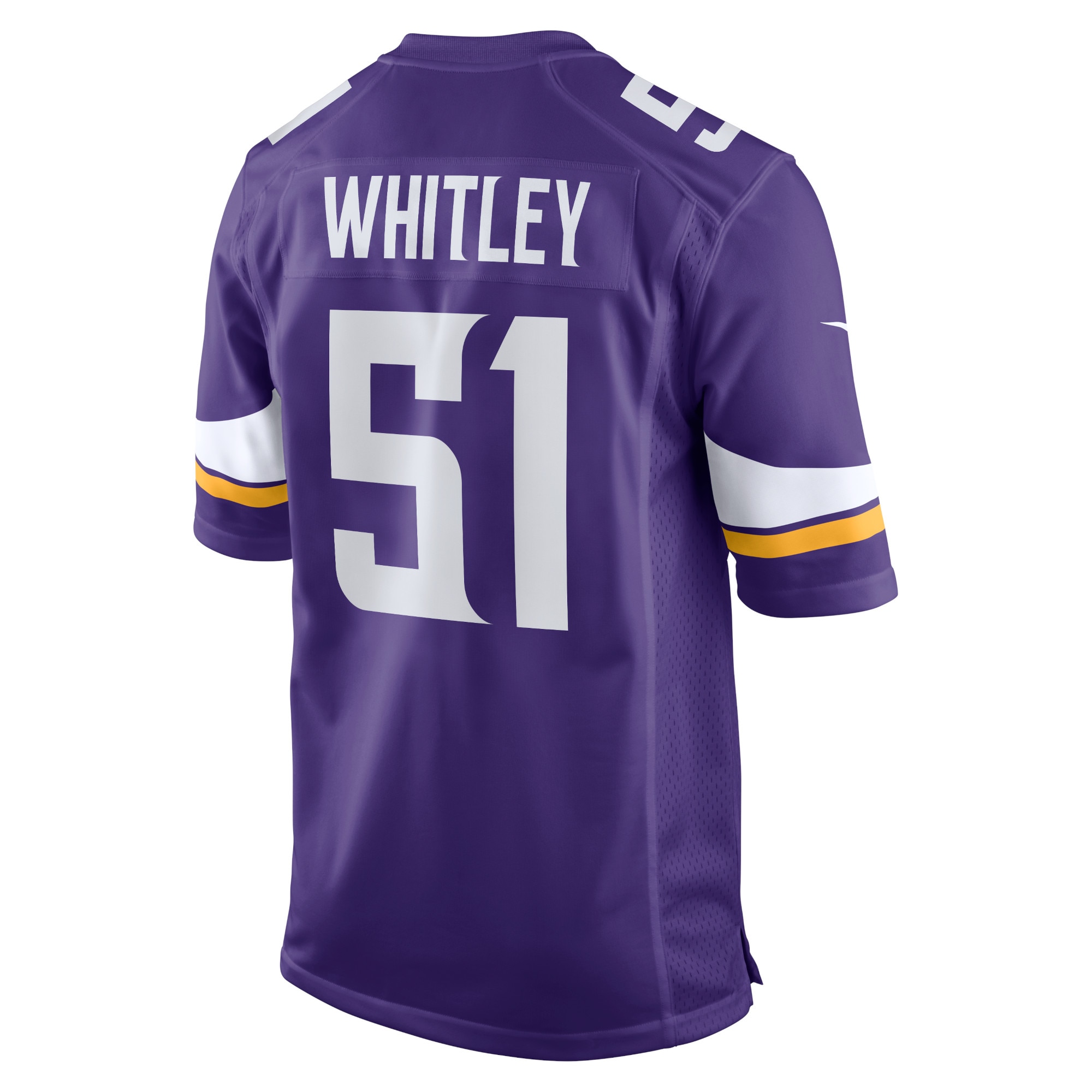 Minnesota Vikings Benton Whitley Purple Home Game Player Jersey for Youth Women Men - Friend Lounge Store - Shop for All Things Jerseys Sports - PersonalJerseys