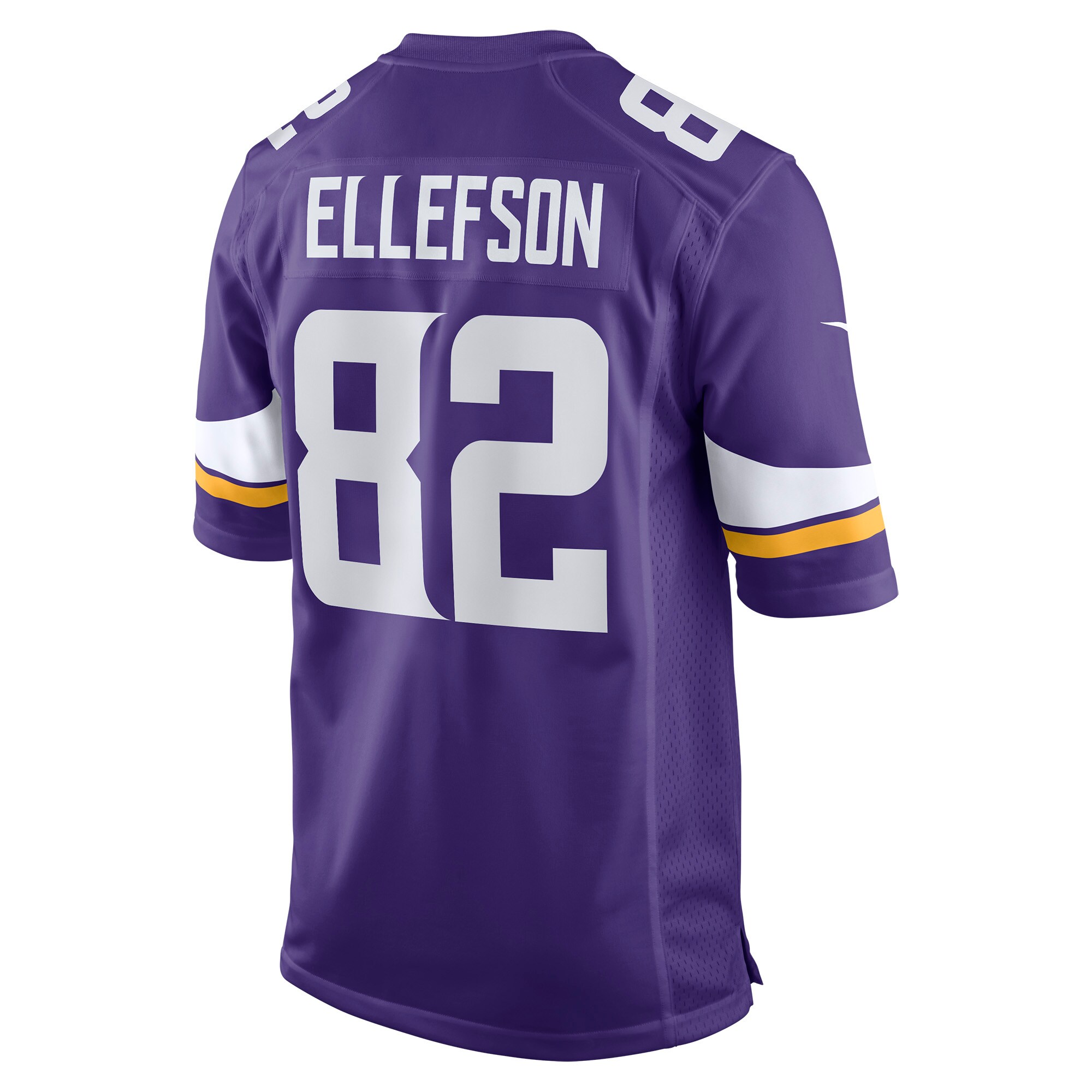 Minnesota Vikings Ben Ellefson Purple Game Jersey for Youth Women Men - Friend Lounge Store - Shop for All Things Jerseys Sports - PersonalJerseys