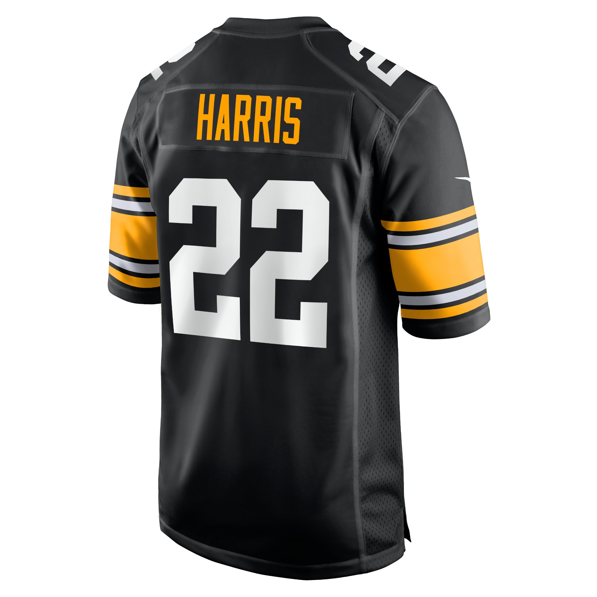Najee Harris Pittsburgh Steelers Nike Home Player Game Jersey - Black - PersonalJerseys