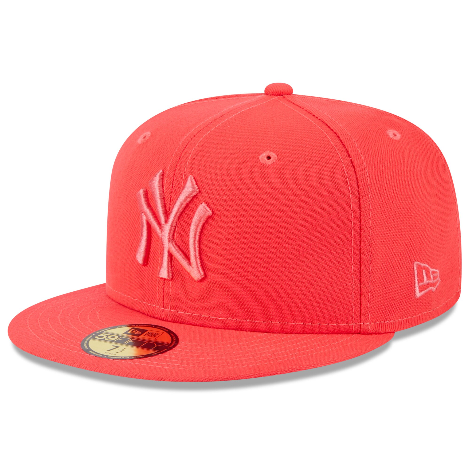 New York Yankees New Era 2023 Spring Color Basic 59FIFTY Fitted Hat - Red - PersonalJerseys