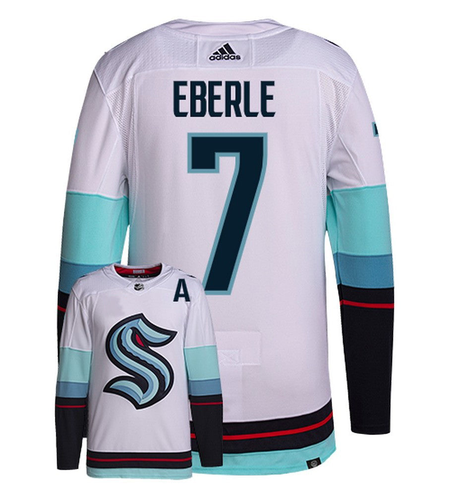 Jordans Eberle Seattle Kraken Adidas Primegreen Authentic NHL Hockey Jersey - PersonalJerseys