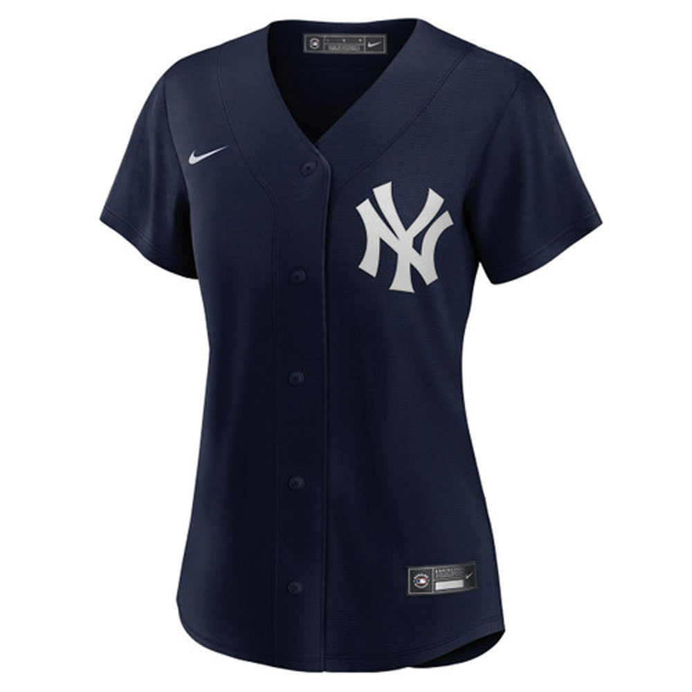 Womens New York Yankees Gleyber Torres Cool Base Replica Jersey Navy - PersonalJerseys