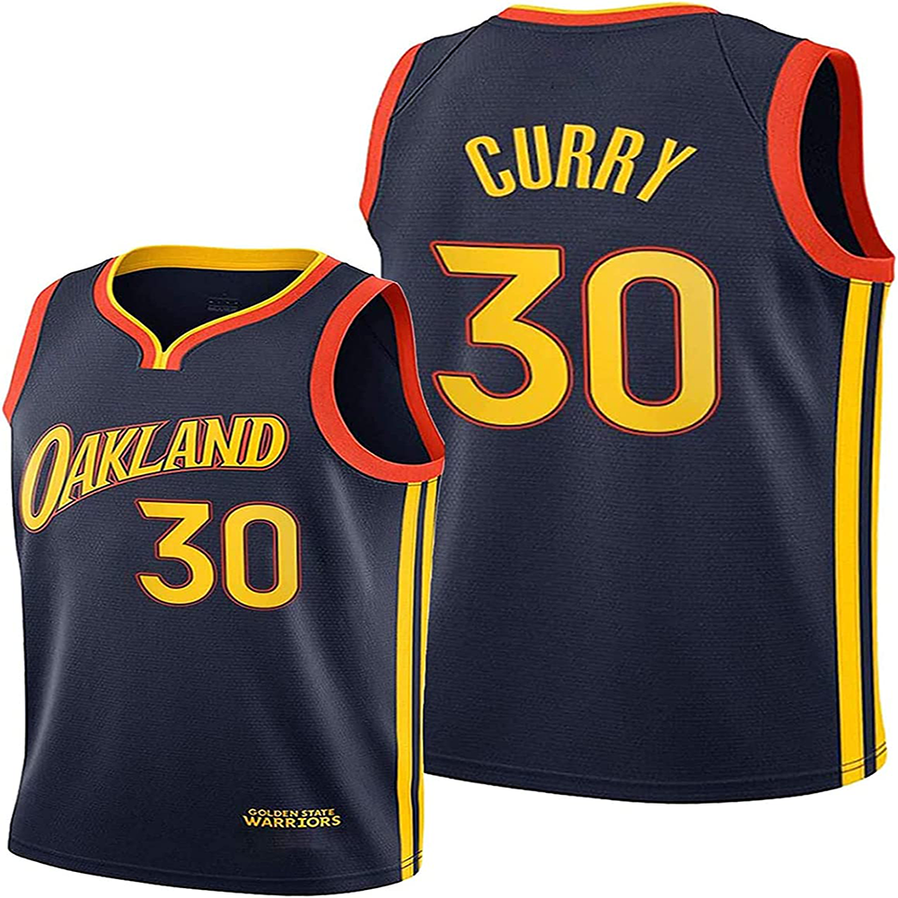 Men's Golden State Warriors Stephen Curry City Edition Navy - PersonalJerseys