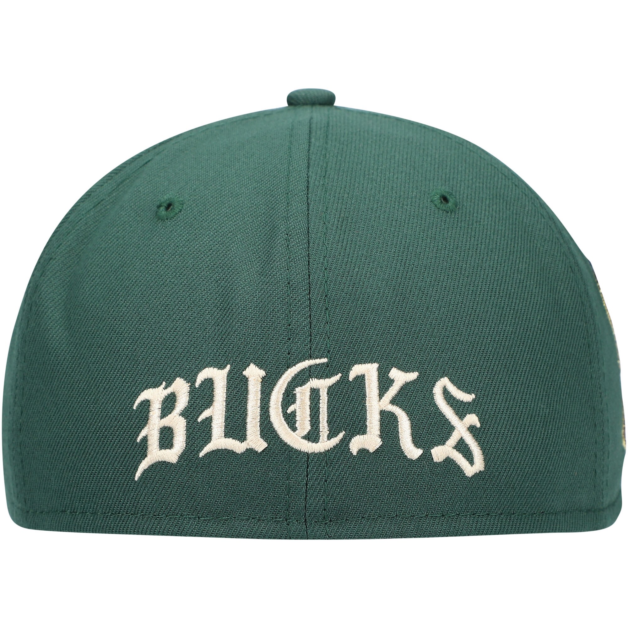 Milwaukee Bucks New Era 2021 NBA Finals Champions Icon 59FIFTY Fitted Hat - Hunter Green - PersonalJerseys