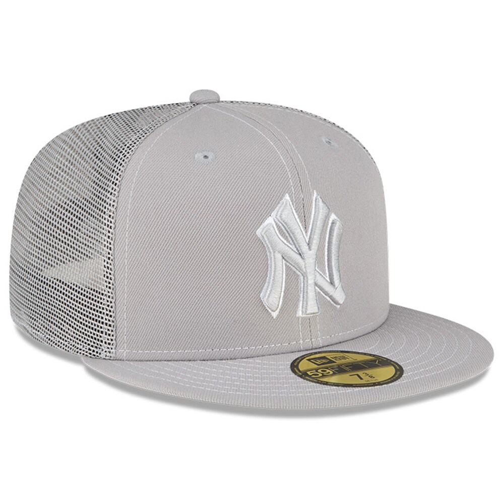 New York Yankees New Era 2023 On-Field Batting Practice 59FIFTY Fitted Hat - Gray - PersonalJerseys