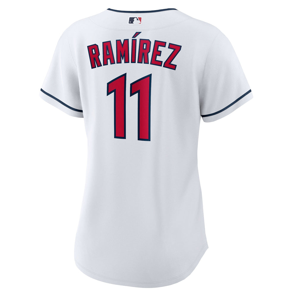 Women's Cleveland Guardians Jose Ramirez Home Player Jersey - White - PersonalJerseys