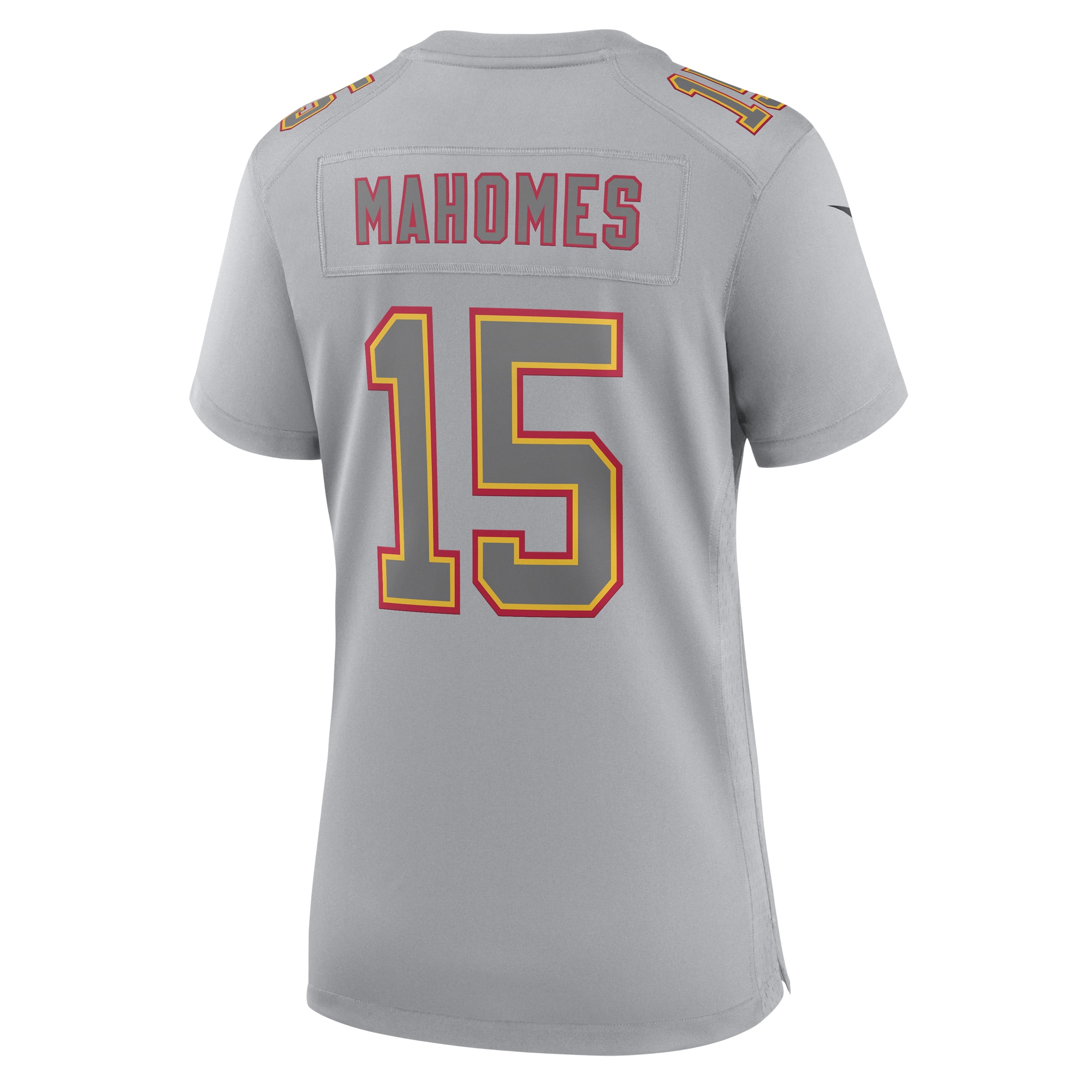 Women's Kansas City Chiefs Patrick Mahomes Gray Super Bowl LVII Patch Atmosphere Fashion Game Jersey - Friend Lounge Store - Shop for All Things Jerseys Sports - PersonalJerseys