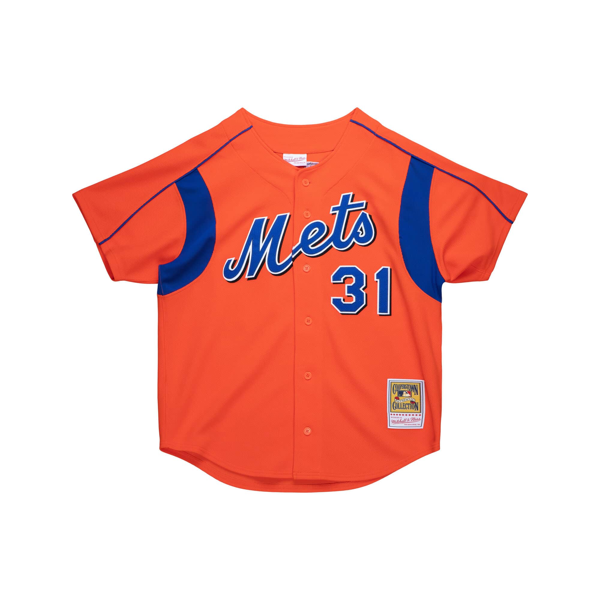 Authentic Mike Piazza New York Mets 2004 BP Jersey - PersonalJerseys