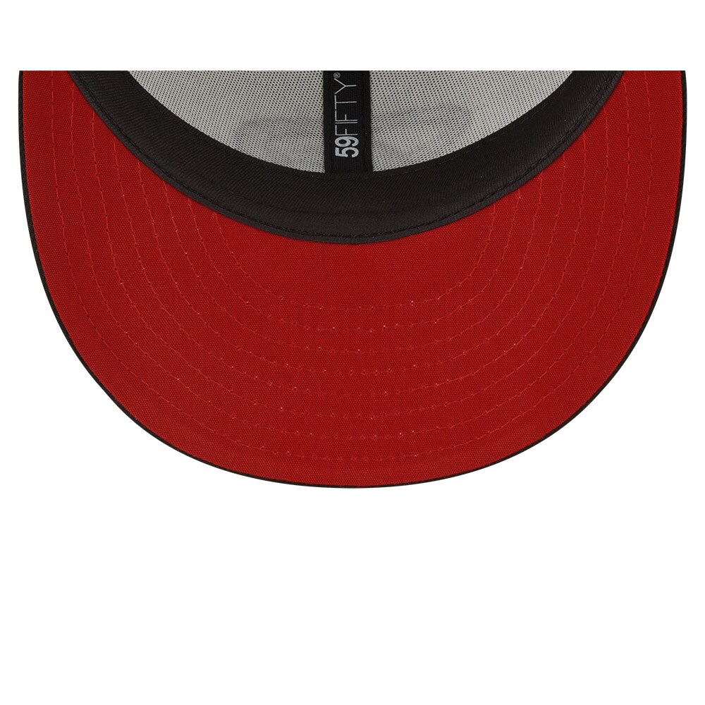 Arizona Diamondbacks New Era 2023 On-Field Batting Practice Low Profile 59FIFTY Fitted Hat - White/Black - PersonalJerseys