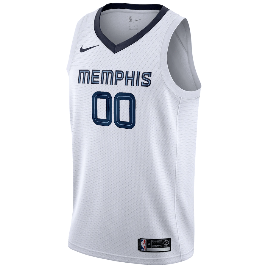 Memphis Grizzlies 202021 Swingman Custom Jersey ??? Association Edition - White - Friend Lounge Store - Shop for All Things Jerseys Sports - PersonalJerseys
