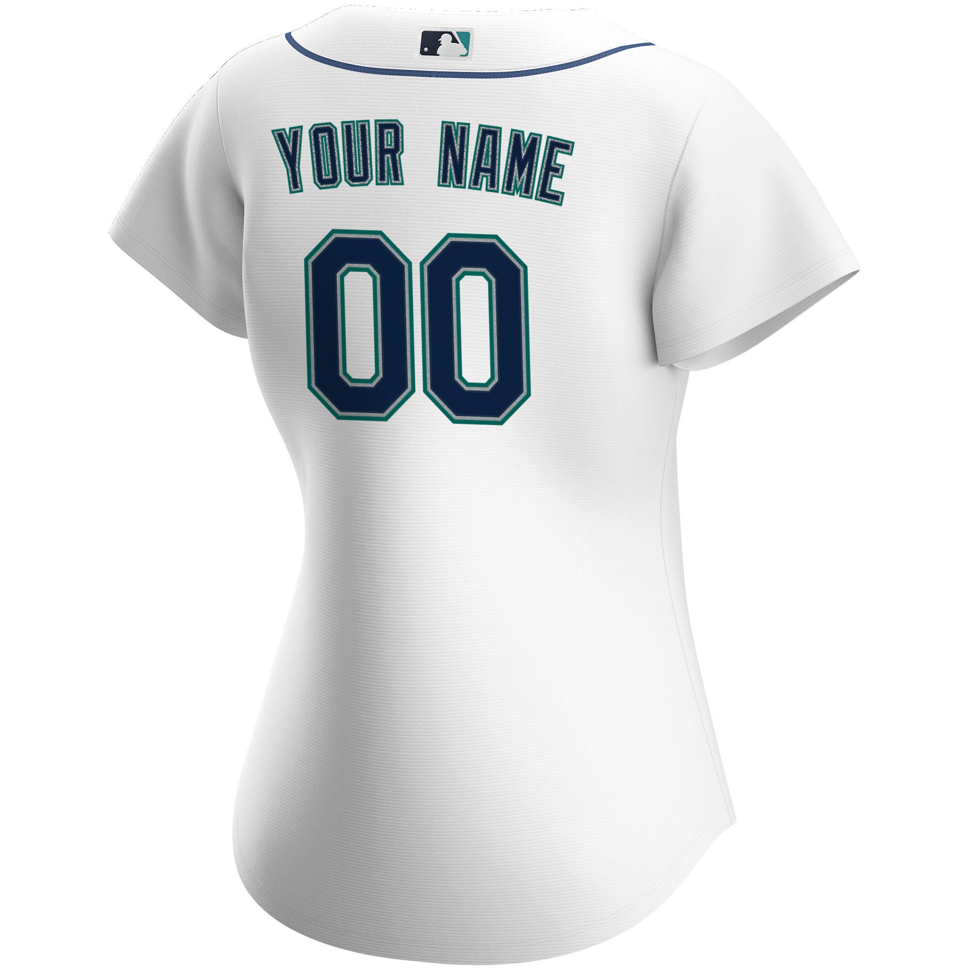 Seattle Mariners Nike Women's Home Replica Custom Jersey - White - PersonalJerseys