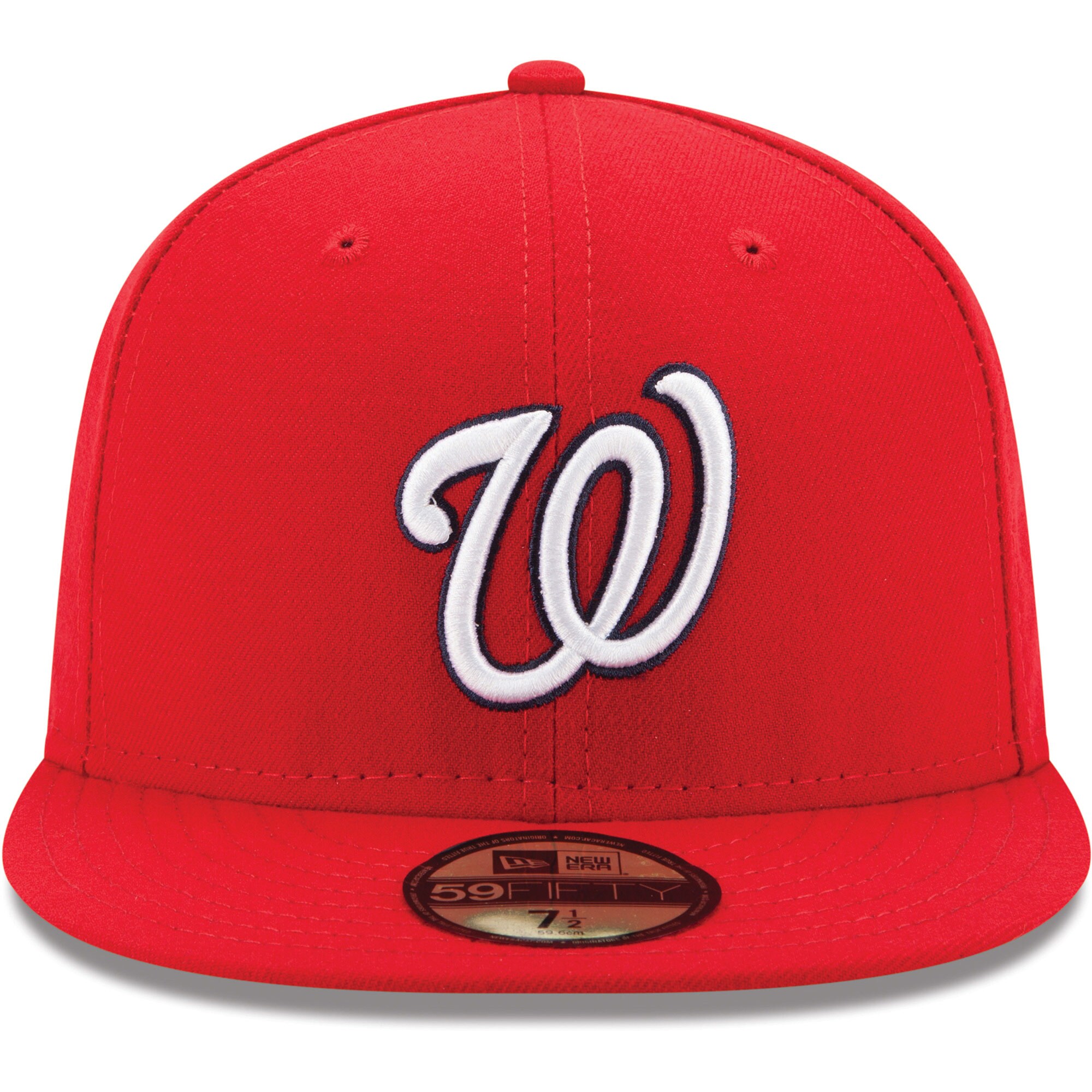 Washington Nationals New Era Game Authentic Collection On-Field 59FIFTY Fitted Hat - Red - PersonalJerseys