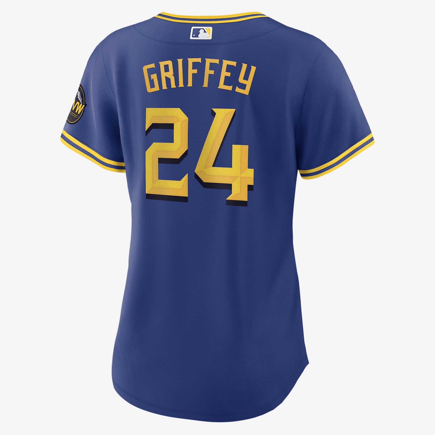 MLB Seattle Mariners City Connect (Ken Griffey Jr.) Women's Replica Baseball Jersey - Royal - PersonalJerseys