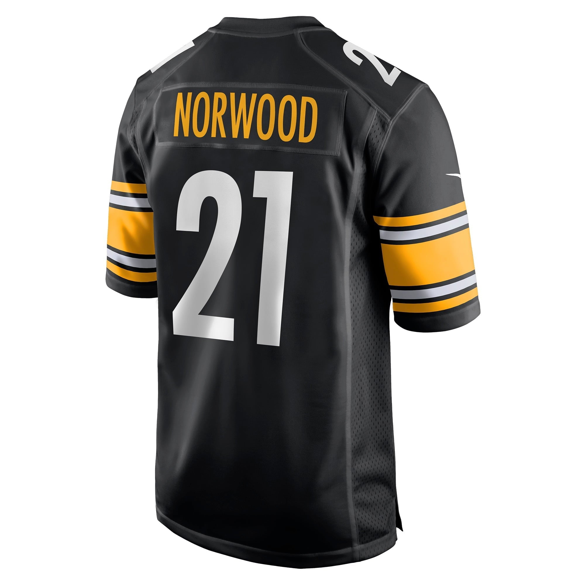 Men's Nike Tre Norwood Black Pittsburgh Steelers Game Jersey - PersonalJerseys