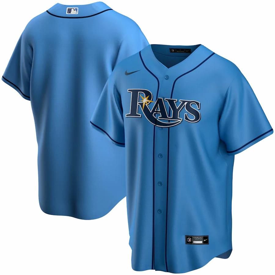 Tampa Bay Rays Alternate 2020 Team Jersey – Light Blue - Friend Lounge Store - Shop for All Things Jerseys Sports - PersonalJerseys