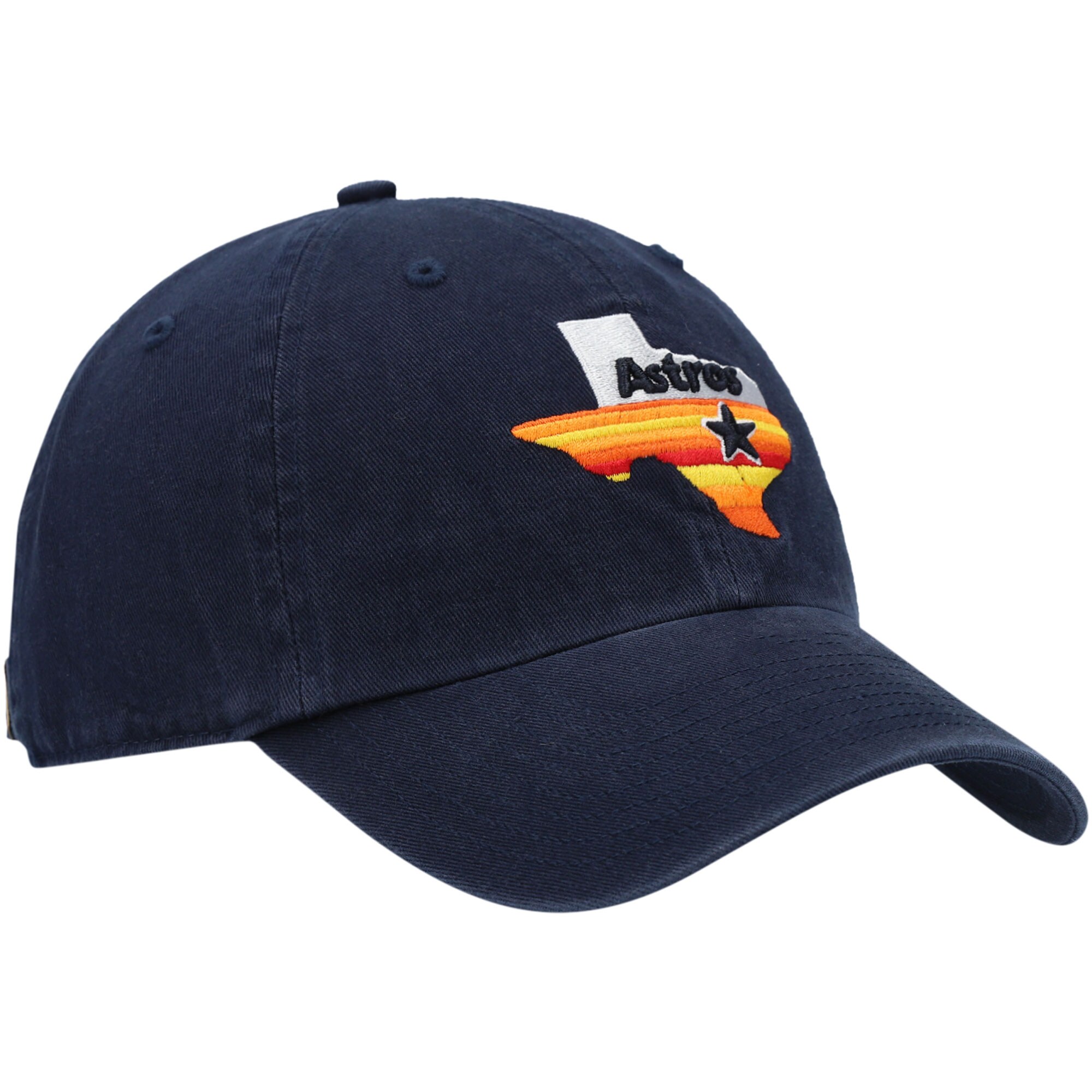 Houston Astros '47 1984 Logo Cooperstown Collection Clean Up Adjustable Hat - Navy - PersonalJerseys
