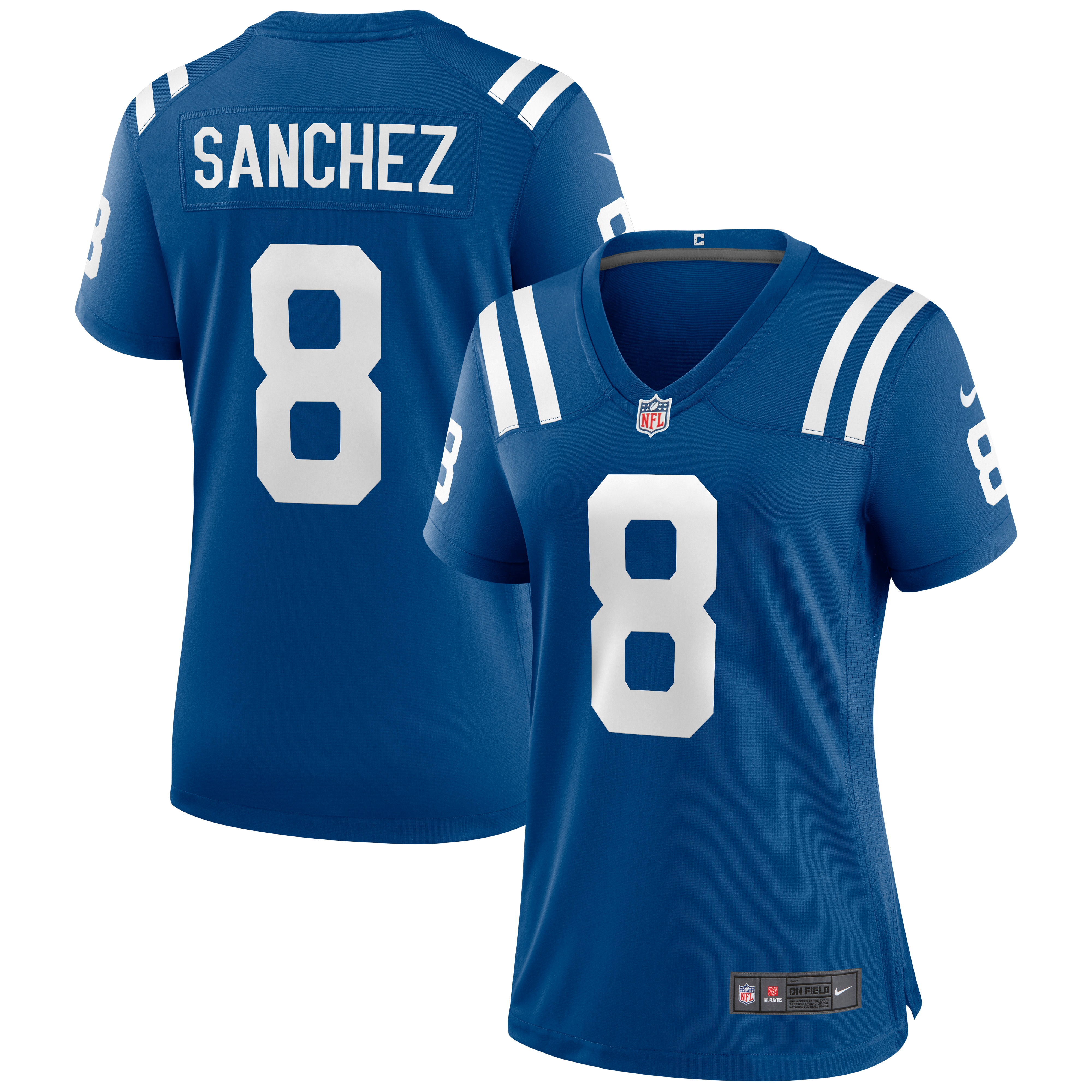 Rigoberto Sanchez Indianapolis Colts Nike Women's Game Jersey - Royal - PersonalJerseys