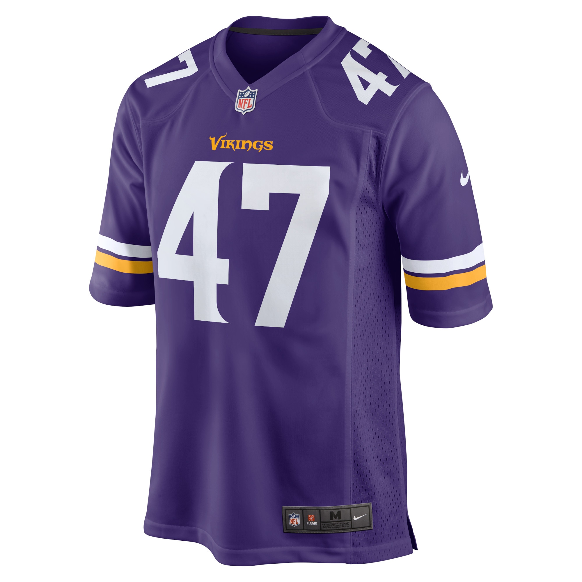 Minnesota Vikings William Kwenkeu Purple Home Game Player Jersey for Youth Women Men - Friend Lounge Store - Shop for All Things Jerseys Sports - PersonalJerseys