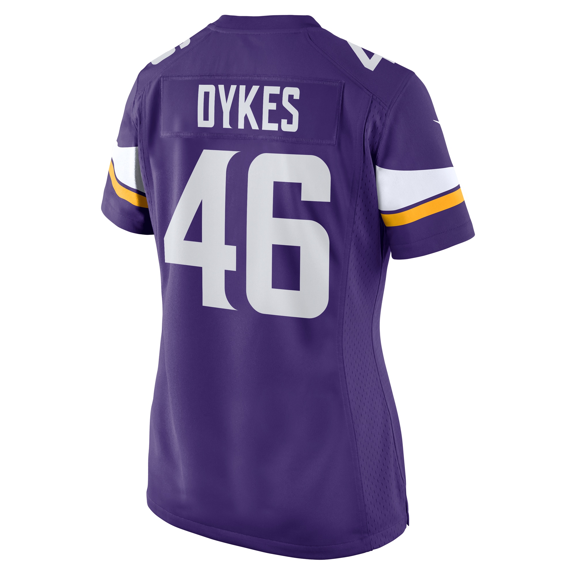 Aaron Dykes Minnesota Vikings Nike Women's Team Game Jersey - Purple - PersonalJerseys