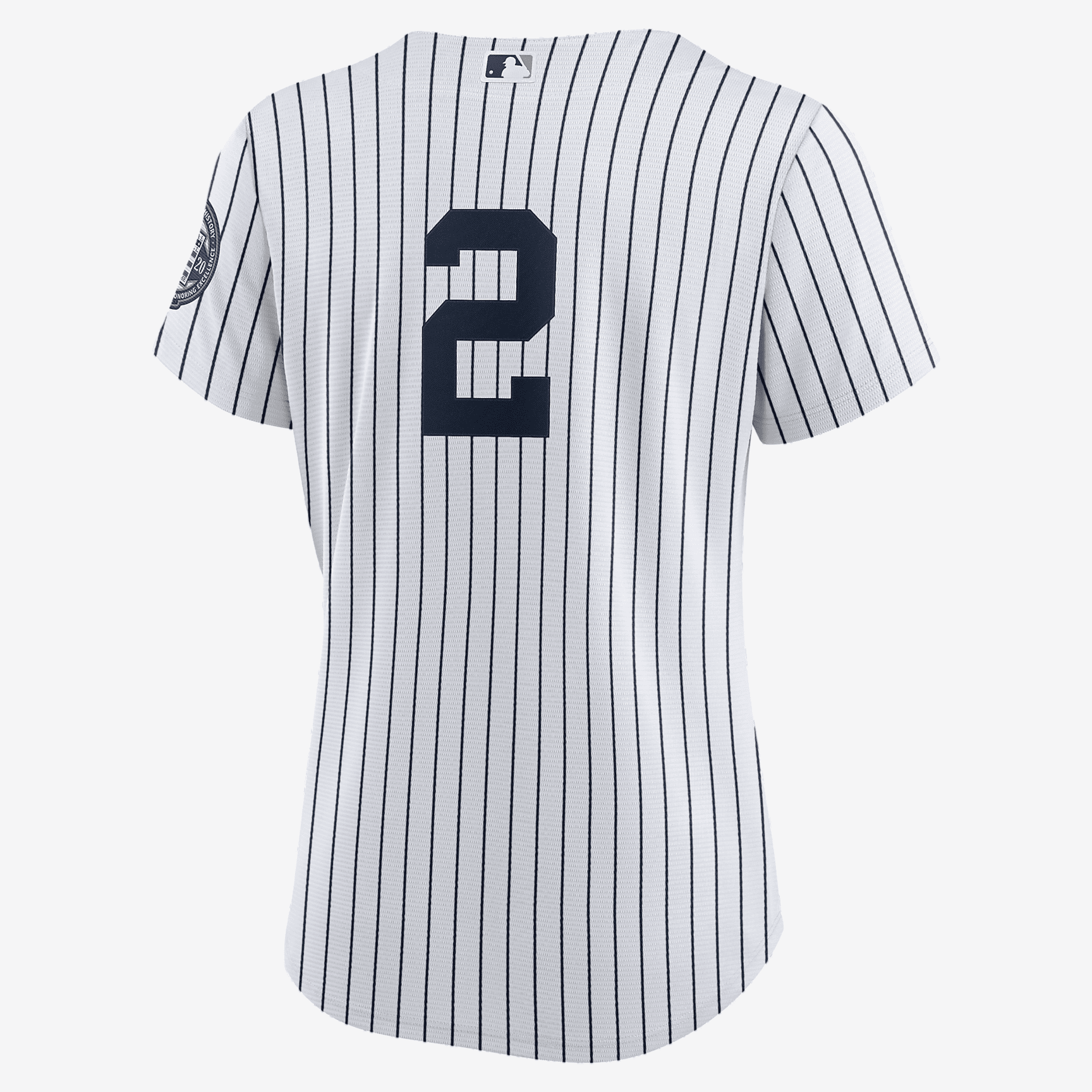 MLB New York Yankees 2020 Hall of Fame Induction (Derek Jeter) Women's Replica Baseball Jersey - White - PersonalJerseys