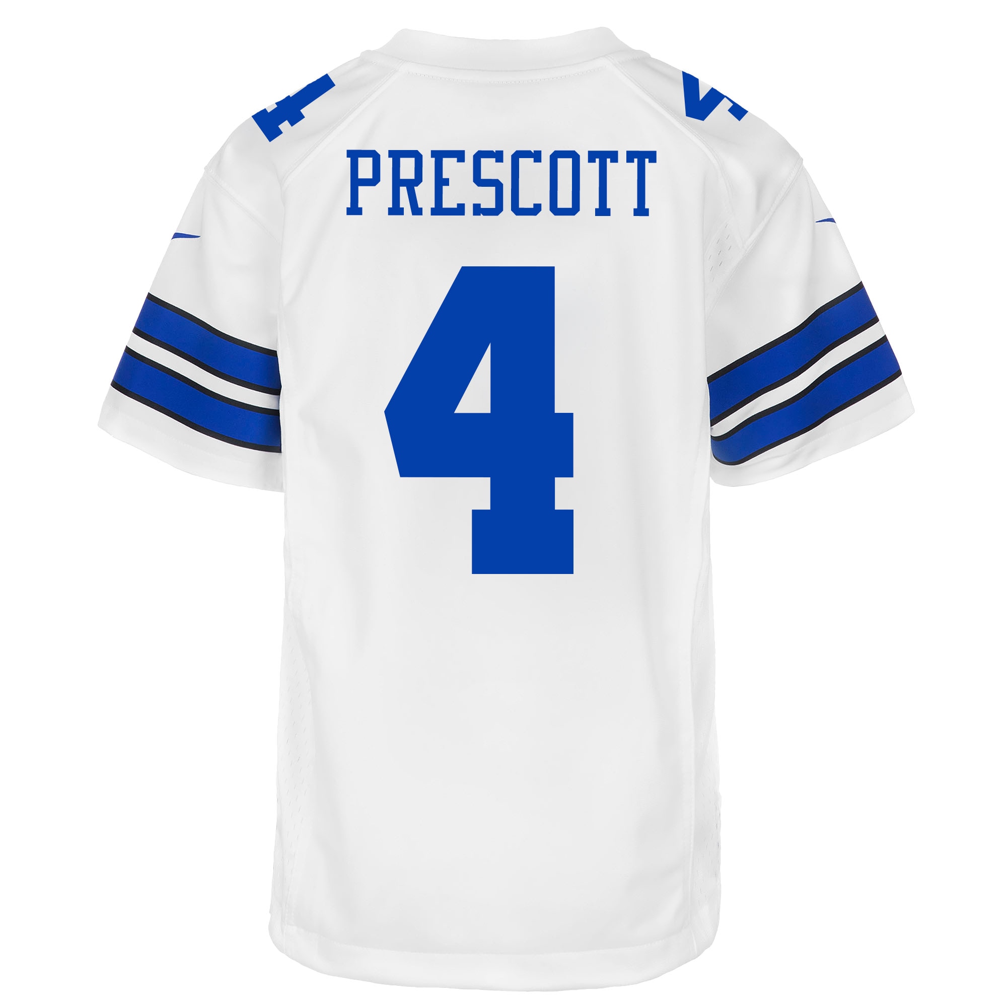 Dallas Cowboys Dak Prescott White Game Team Jersey for Youth Women Men - Friend Lounge Store - Shop for All Things Jerseys Sports - PersonalJerseys