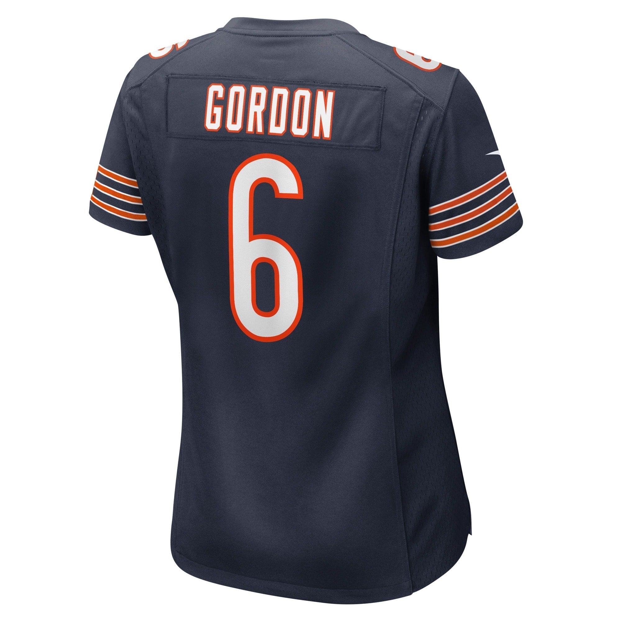 Women's Nike Kyler Gordon Navy Chicago Bears Game Player Jersey - PersonalJerseys
