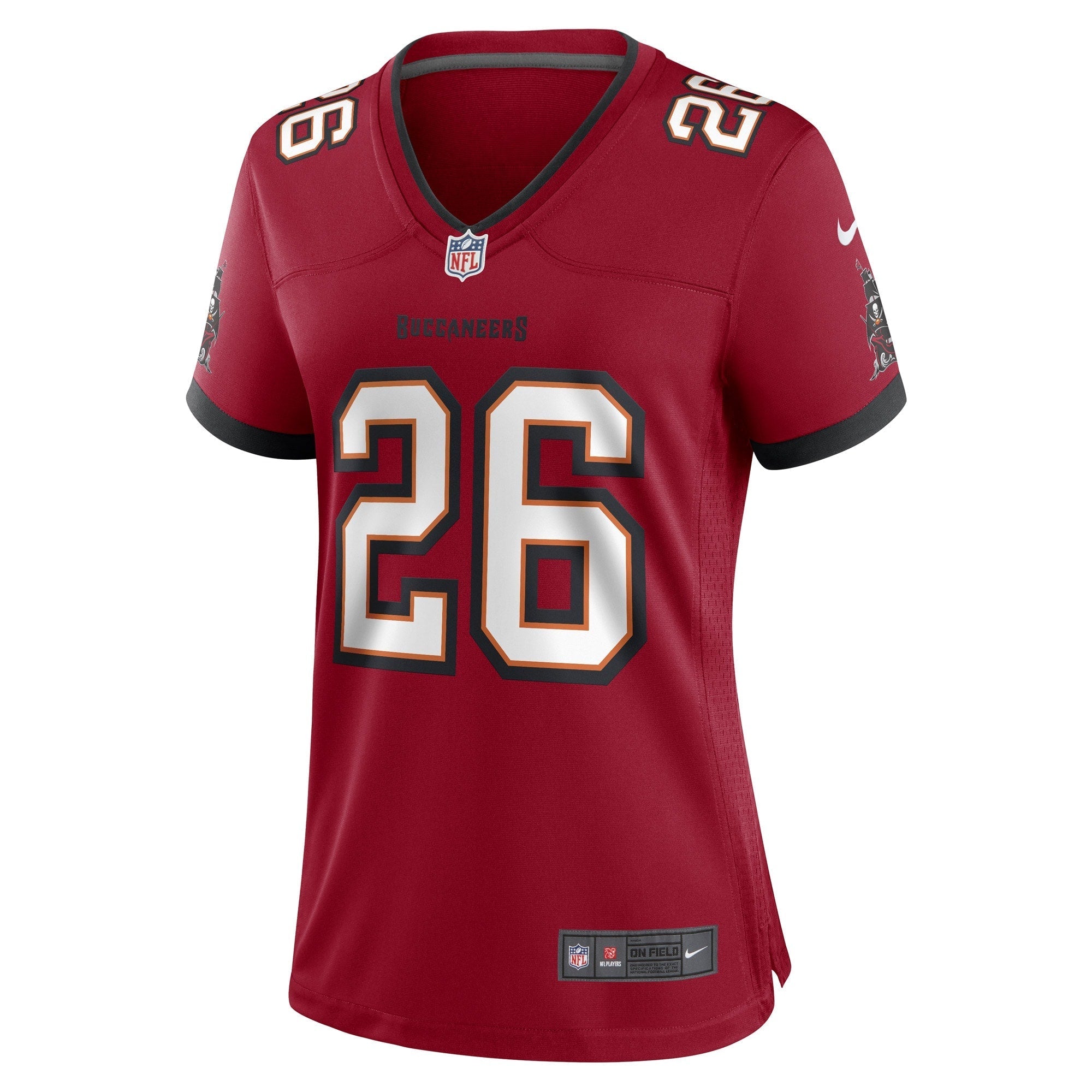 Women's Nike Logan Ryan Red Tampa Bay Buccaneers Game Player Jersey - PersonalJerseys