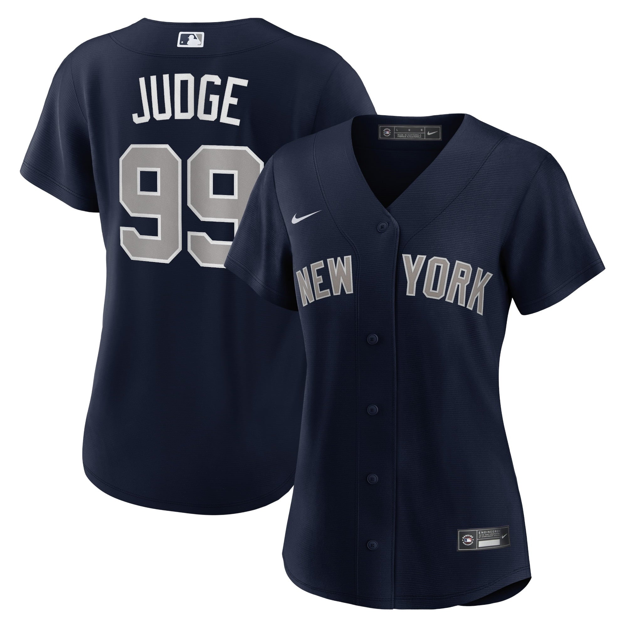 Women's Nike Aaron Judge Navy New York Yankees Alternate Replica Player Jersey - PersonalJerseys