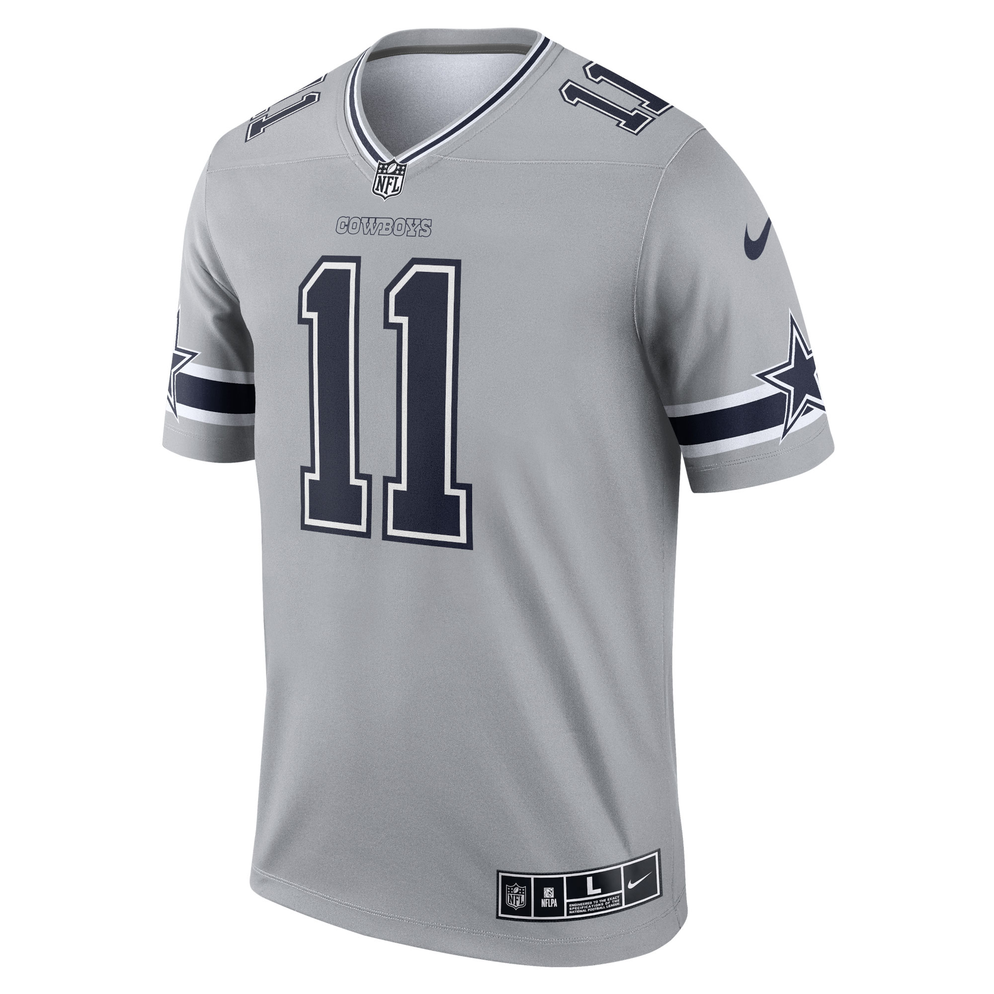 Micah Parsons Dallas Cowboys Nike Inverted Legend Player Jersey - Gray - PersonalJerseys