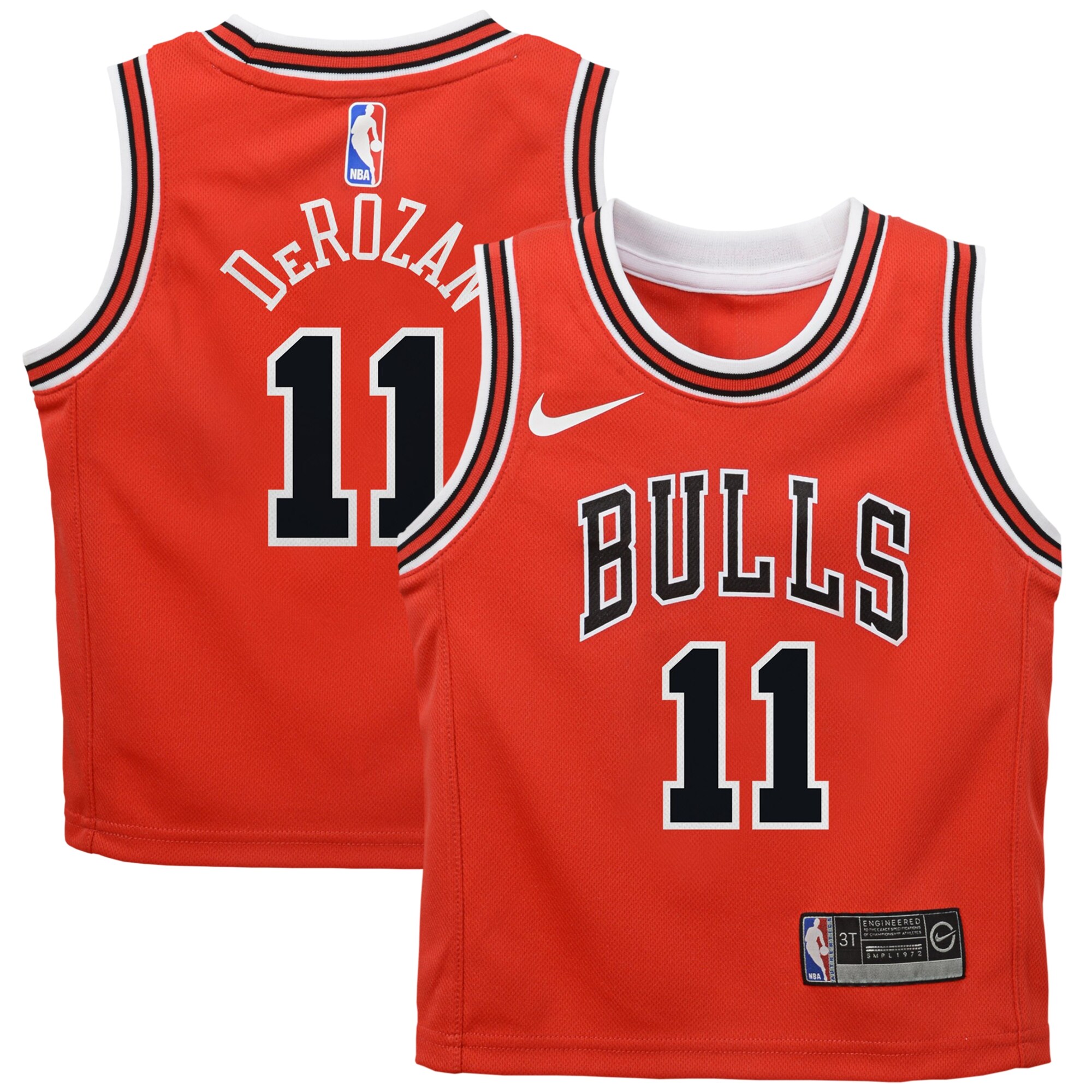 DeMar DeRozan Chicago Bulls Nike Preschool Swingman Player Jersey - Icon Edition - Red - PersonalJerseys