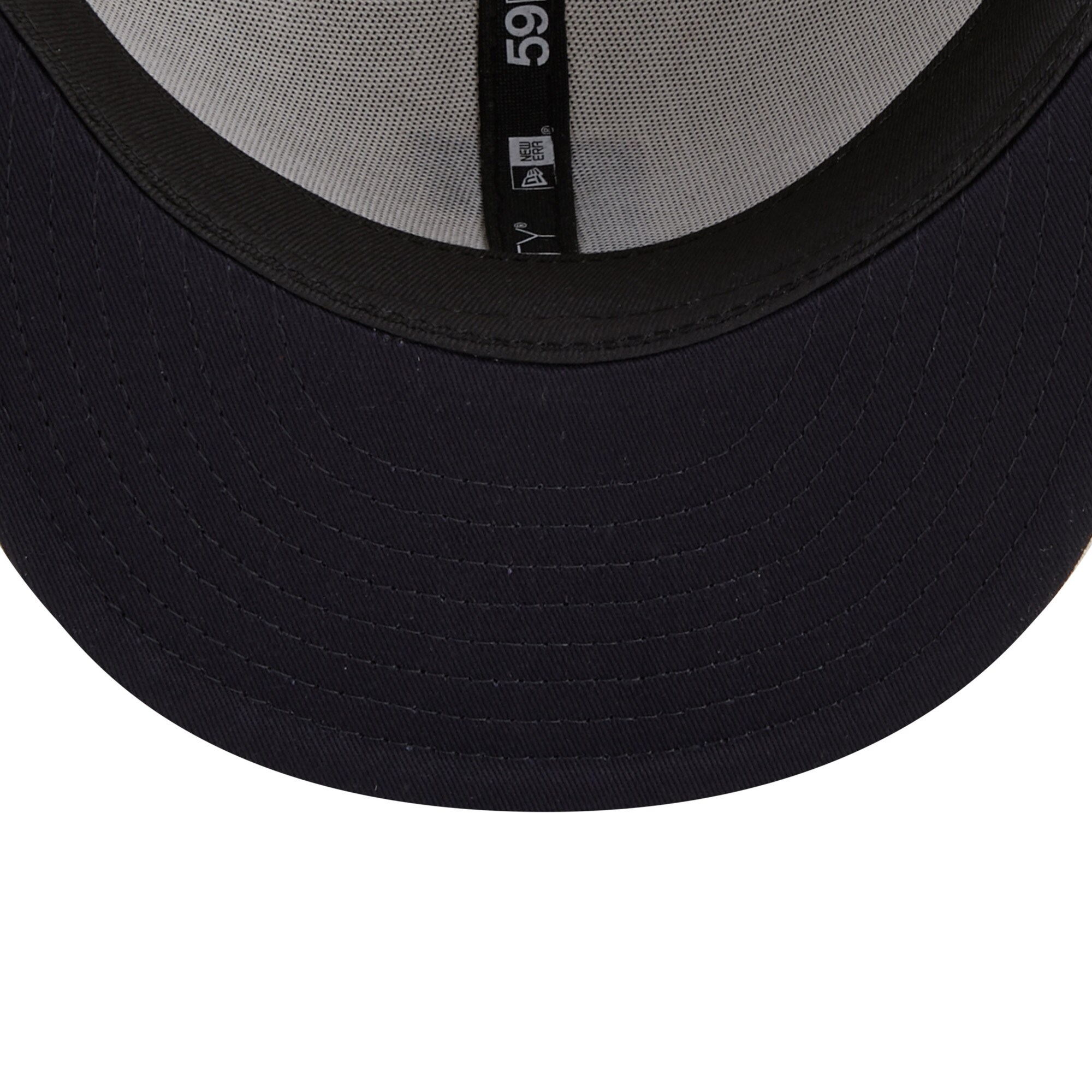 New York Yankees New Era Stone Dim Undervisor 59FIFTY Fitted Hat - Khaki - PersonalJerseys
