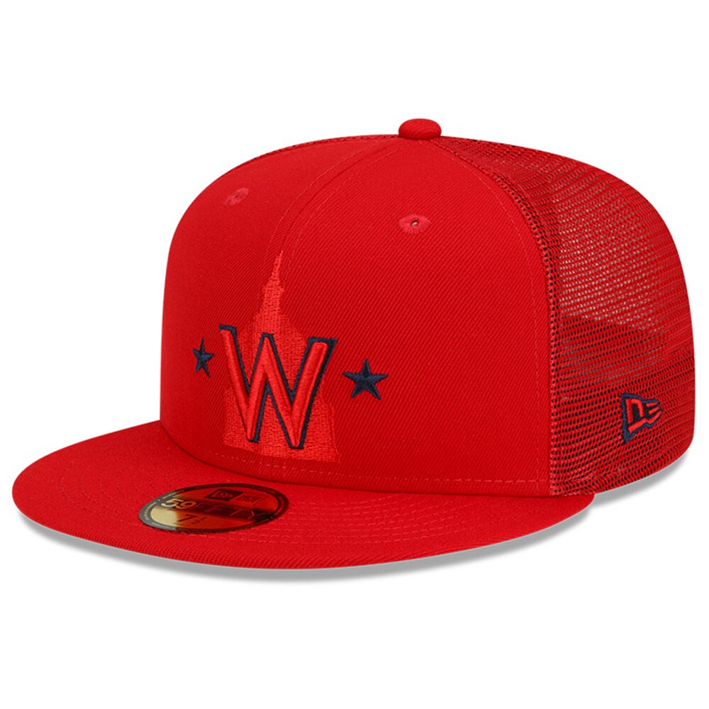 Washington Nationals New Era 2023 Batting Practice 59FIFTY Fitted Hat - Red - PersonalJerseys