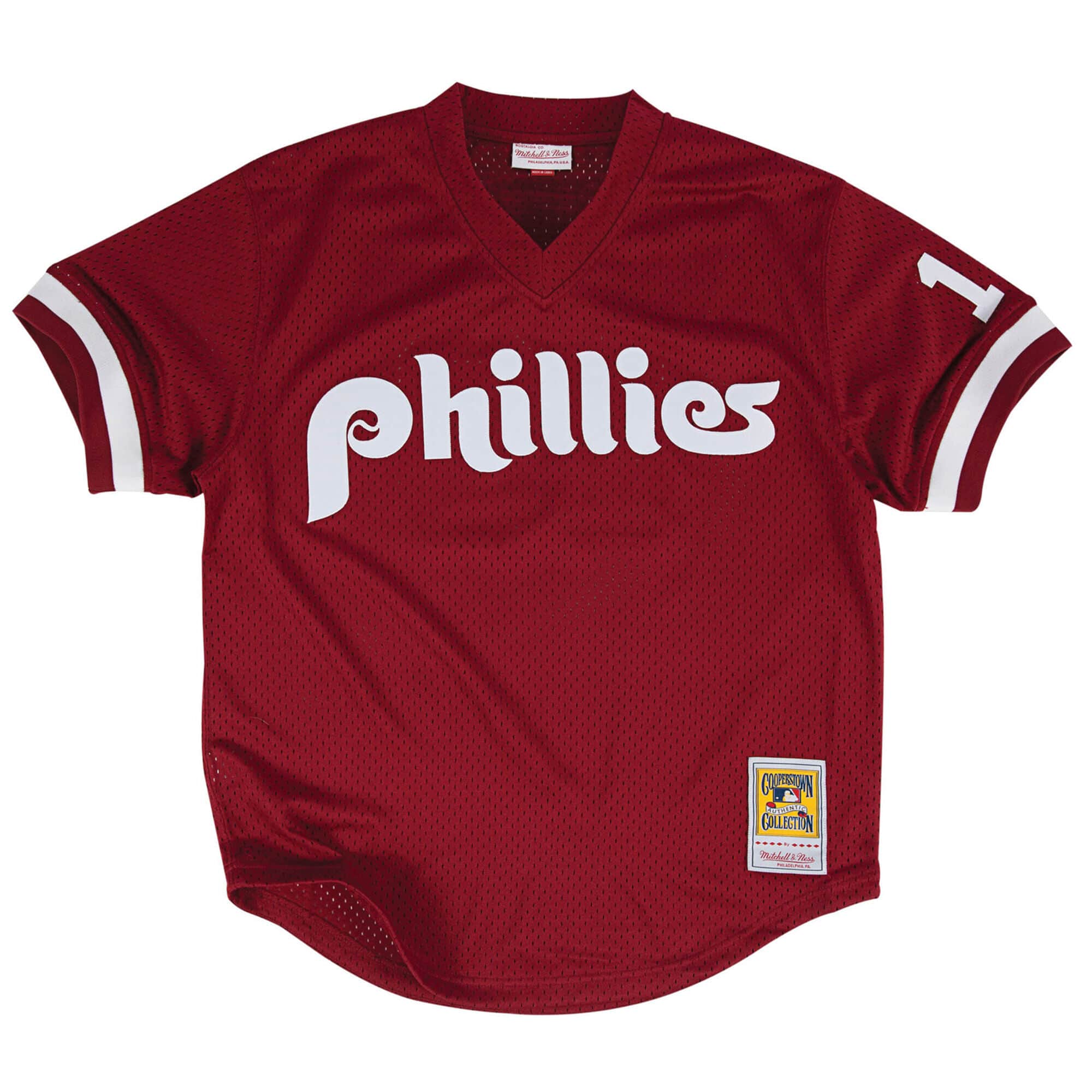 Authentic John Kruk Philadelphia Phillies 1991 Pullover Jersey - PersonalJerseys