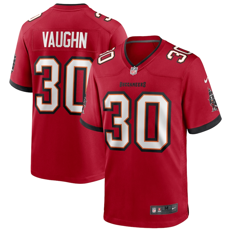 Ke'Shawn Vaughn Tampa Bay Buccaneers Red Player Game Jersey - Friend Lounge Store - Shop for All Things Jerseys Sports - PersonalJerseys