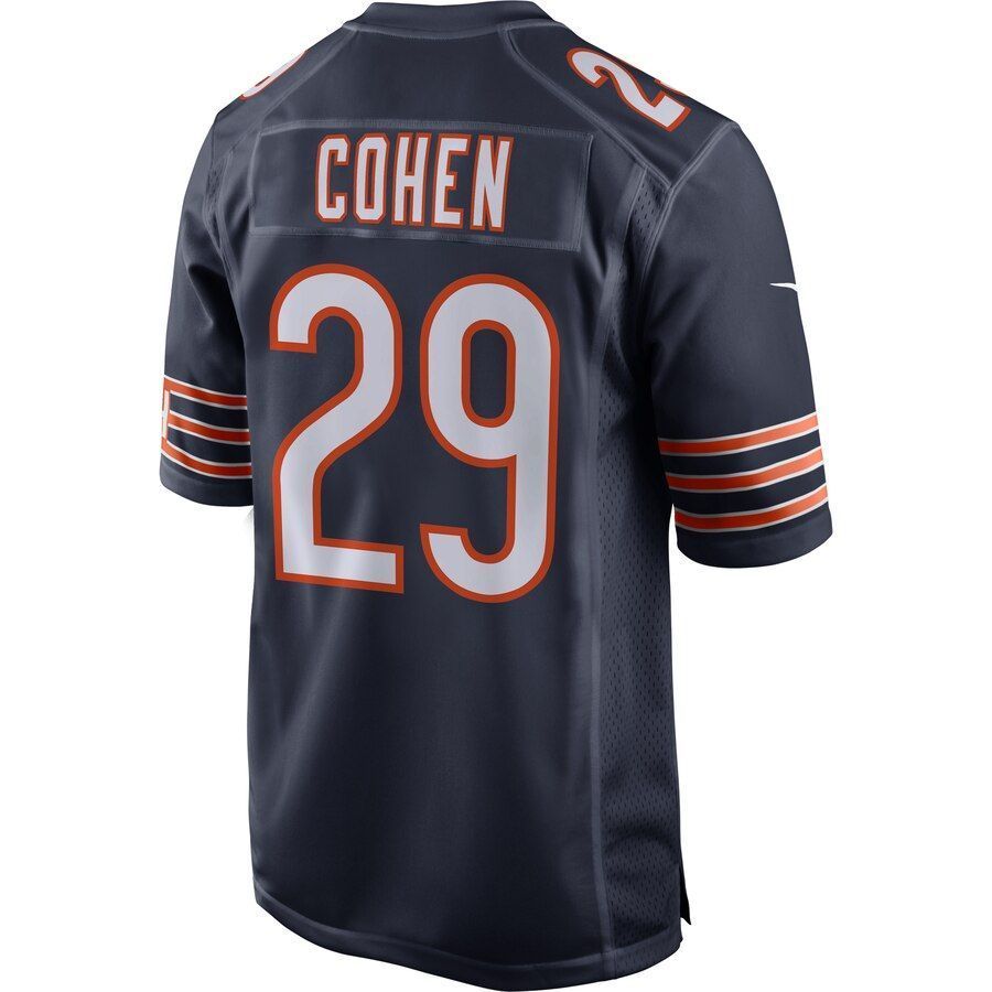 Tarik Cohen Chicago Bears Game Jersey - Navy - Friend Lounge Store - Shop for All Things Jerseys Sports - PersonalJerseys