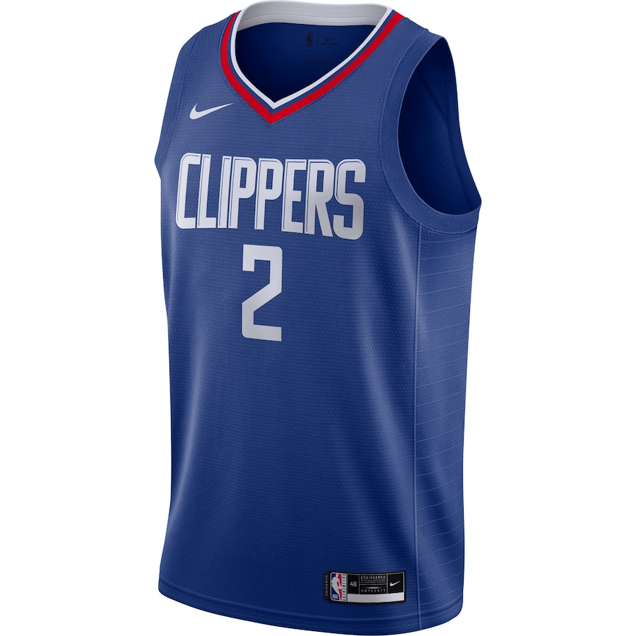 Kawhi Leonard LA Clippers 202021 Swingman Jersey - Royal - Icon Edition - Friend Lounge Store - Shop for All Things Jerseys Sports - PersonalJerseys