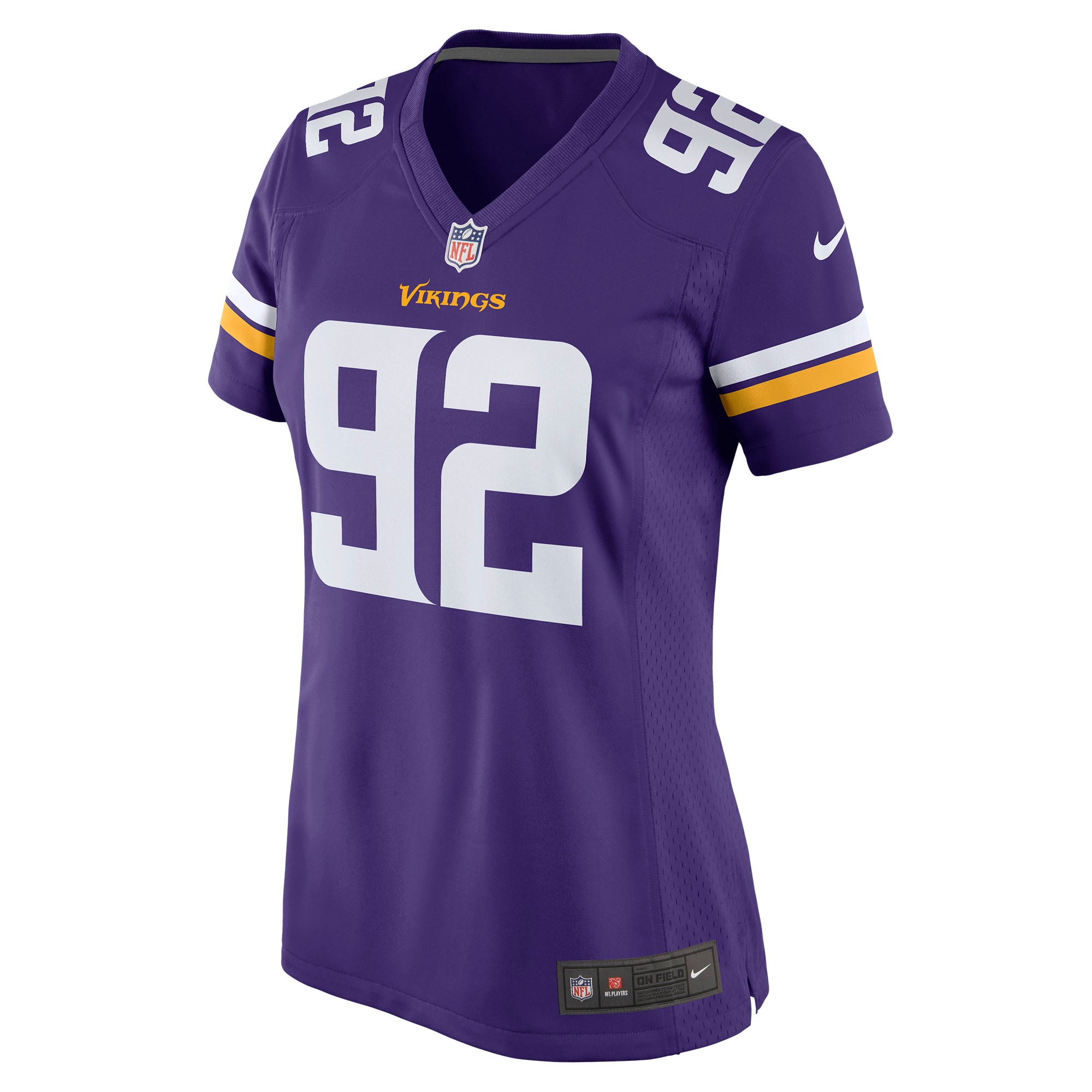 James Lynch Minnesota Vikings Nike Women's Game Player Jersey - Purple - PersonalJerseys