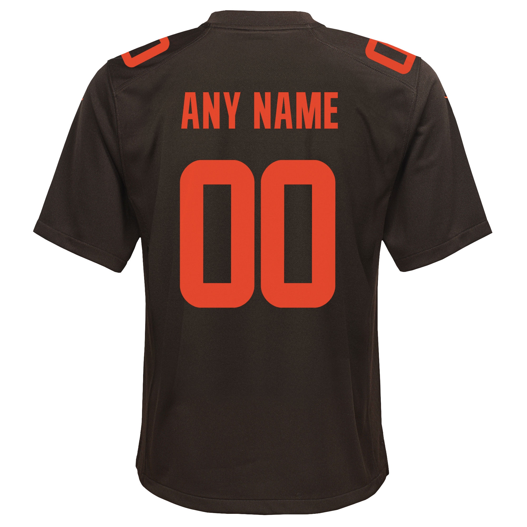 Cleveland Browns Nike Youth Alternate Custom Game Jersey - Brown - PersonalJerseys