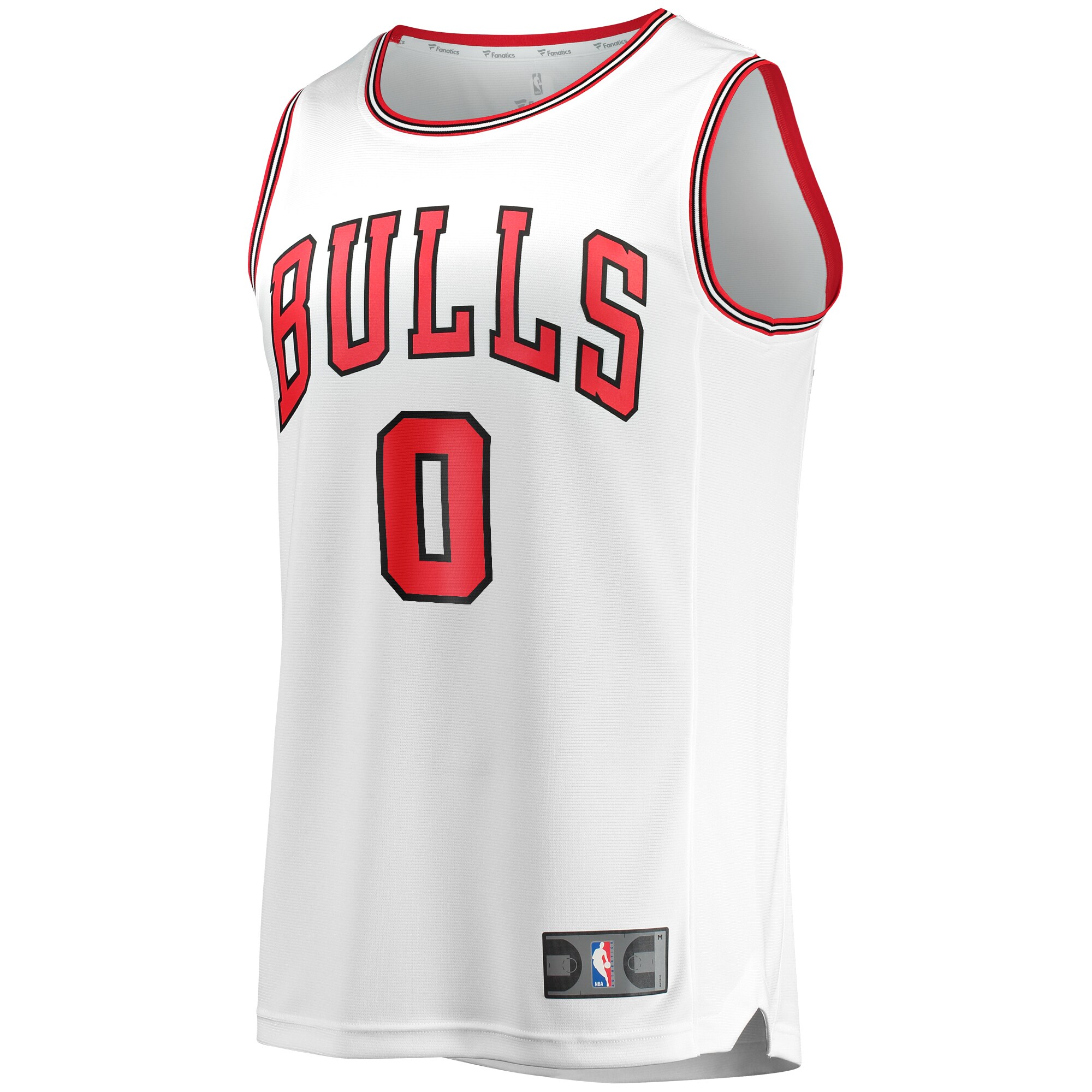 Coby White Chicago Bulls Fanatics Branded Fast Break Replica Player Jersey - White - Association Edition - PersonalJerseys