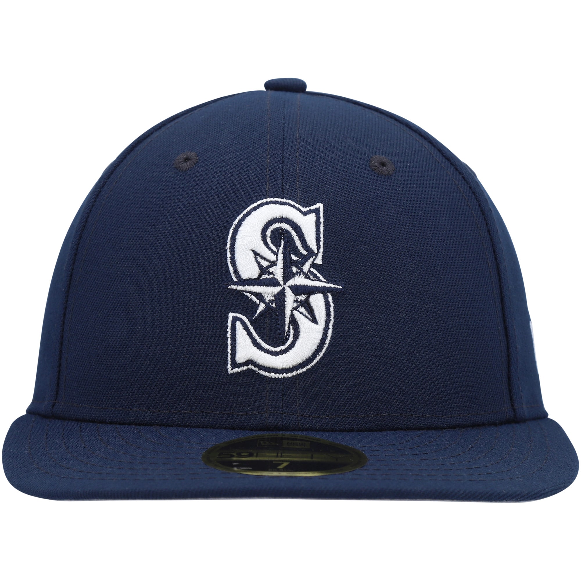 Seattle Mariners New Era Oceanside Low Profile 59FIFTY Fitted Hat - Navy - PersonalJerseys