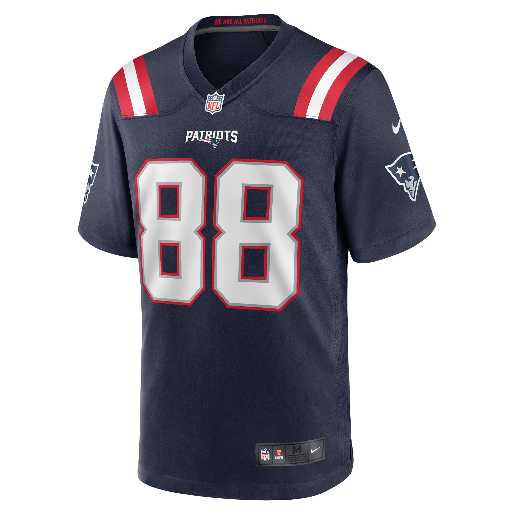 New England Patriots Scotty Washington Navy Home Game Player Jersey for Youth Women Men - Friend Lounge Store - Shop for All Things Jerseys Sports - PersonalJerseys